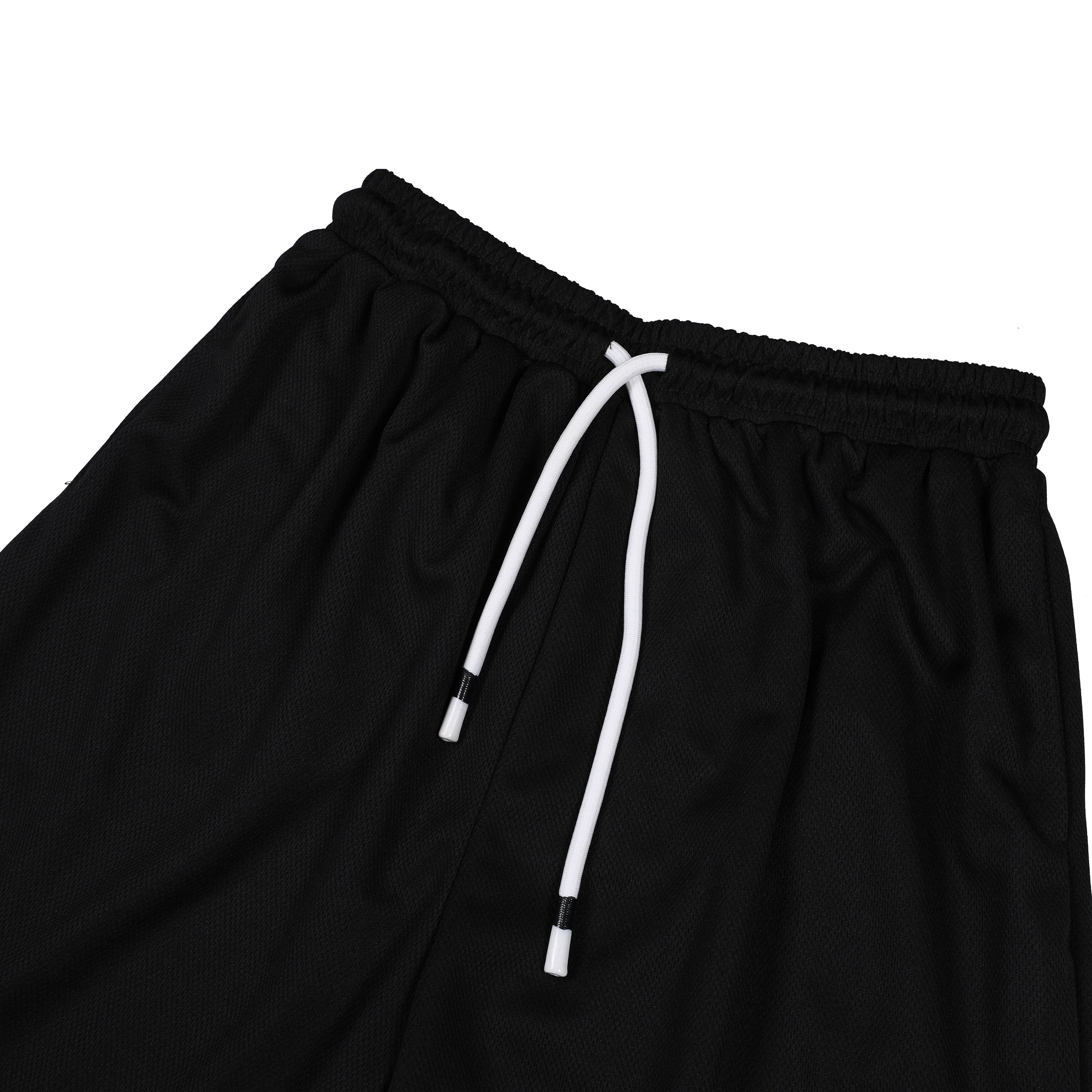Black Bulldog Mesh Shorts