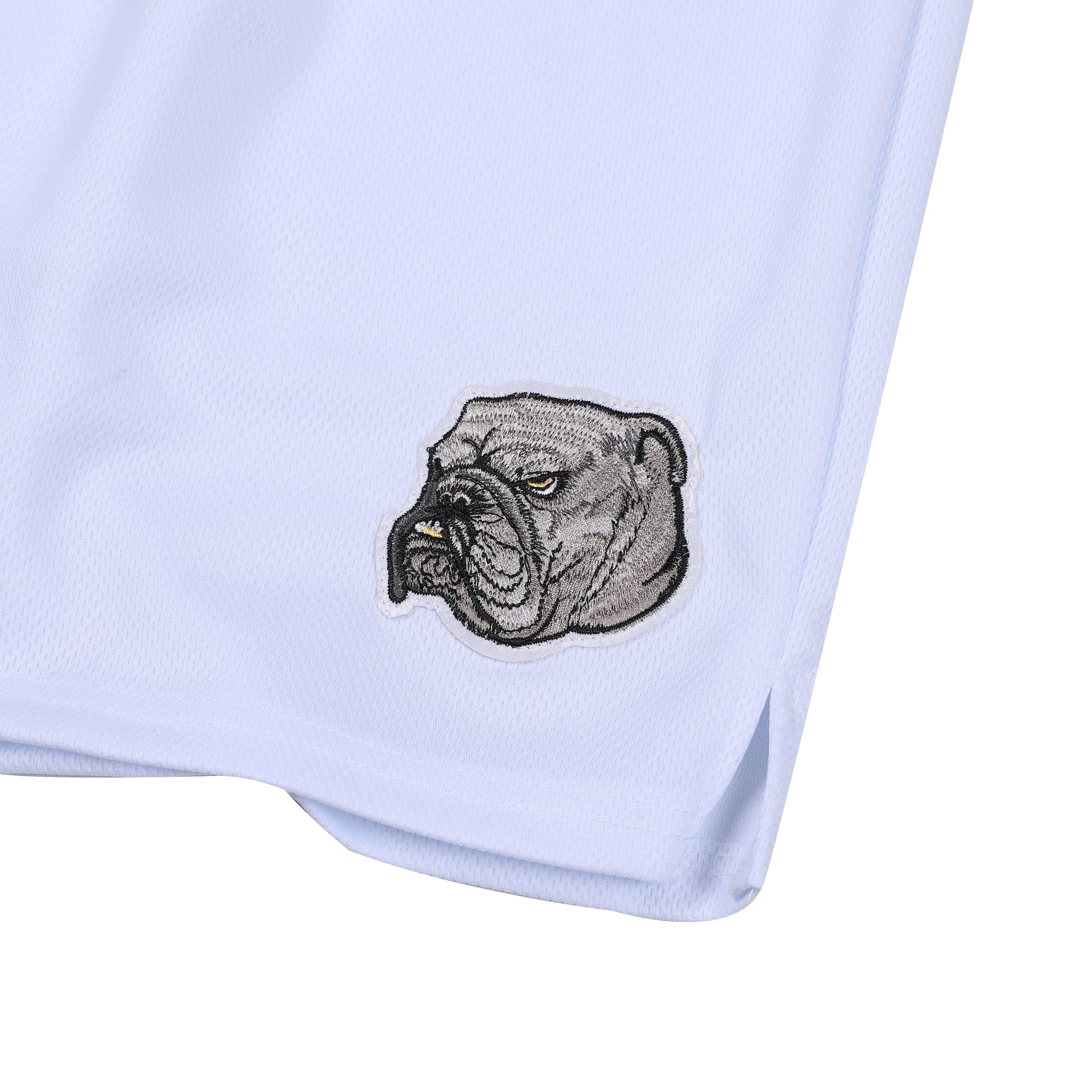 White Bulldog Mesh Shorts