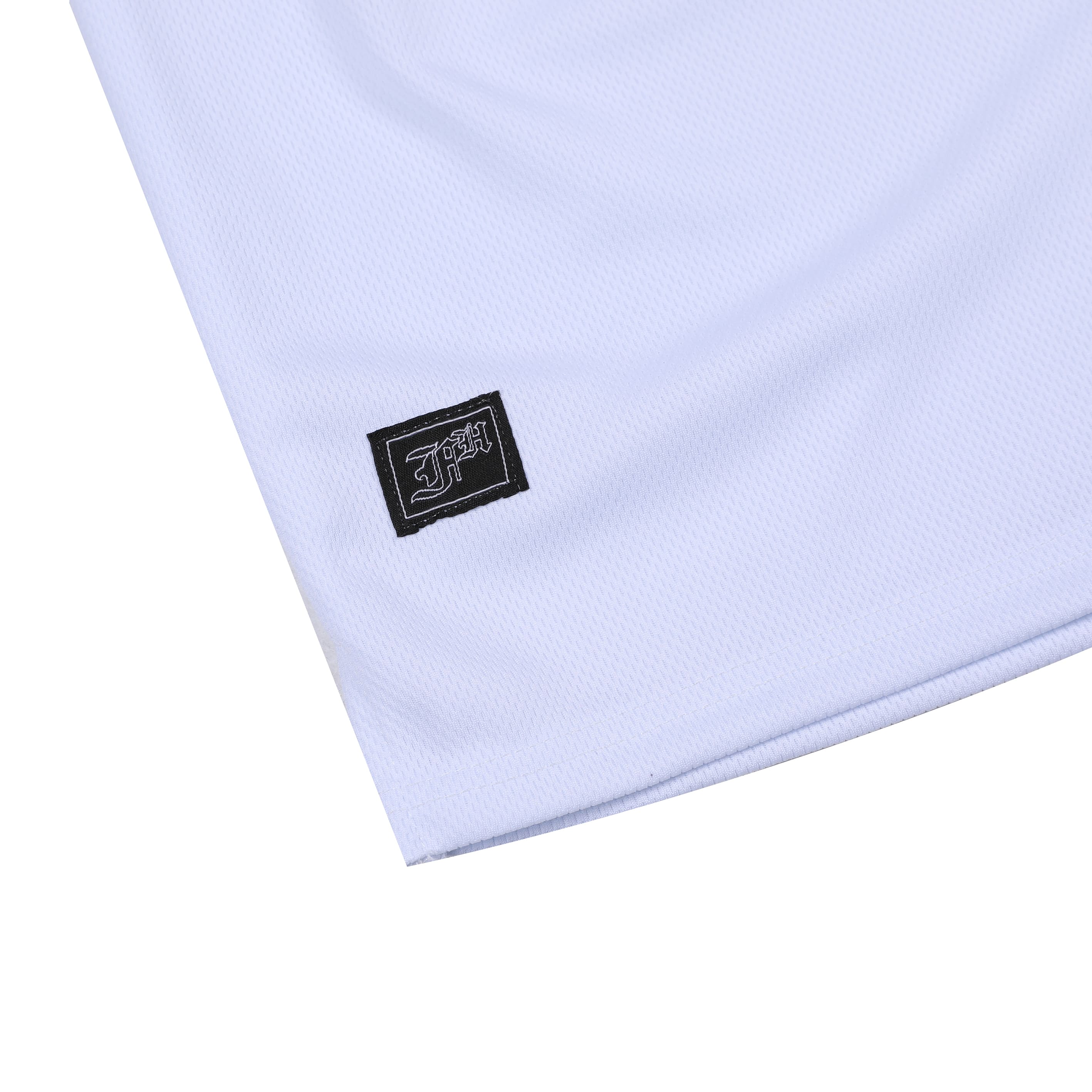 White Bulldog Mesh Shorts