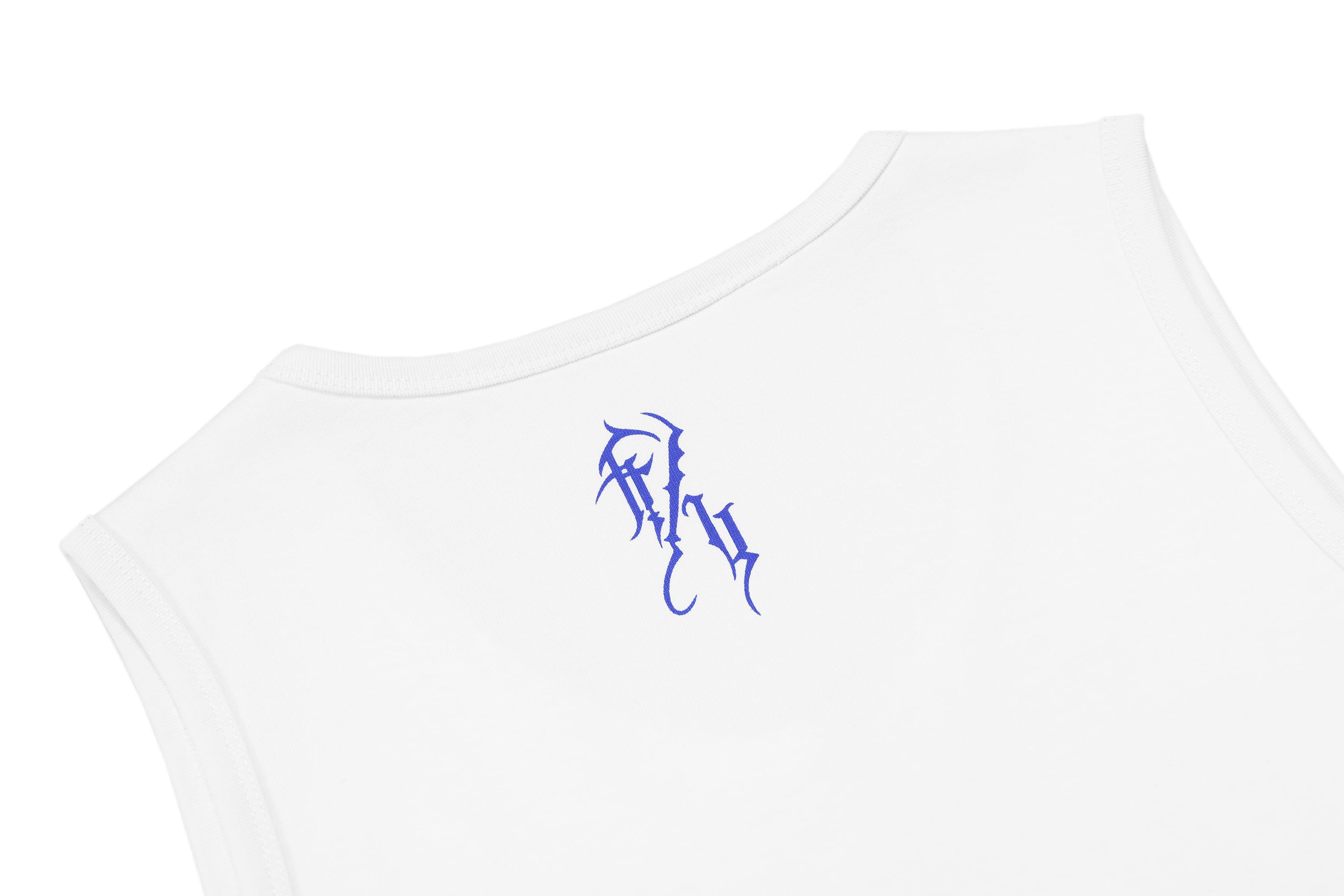 White Chicano Lettering Tank Top v2