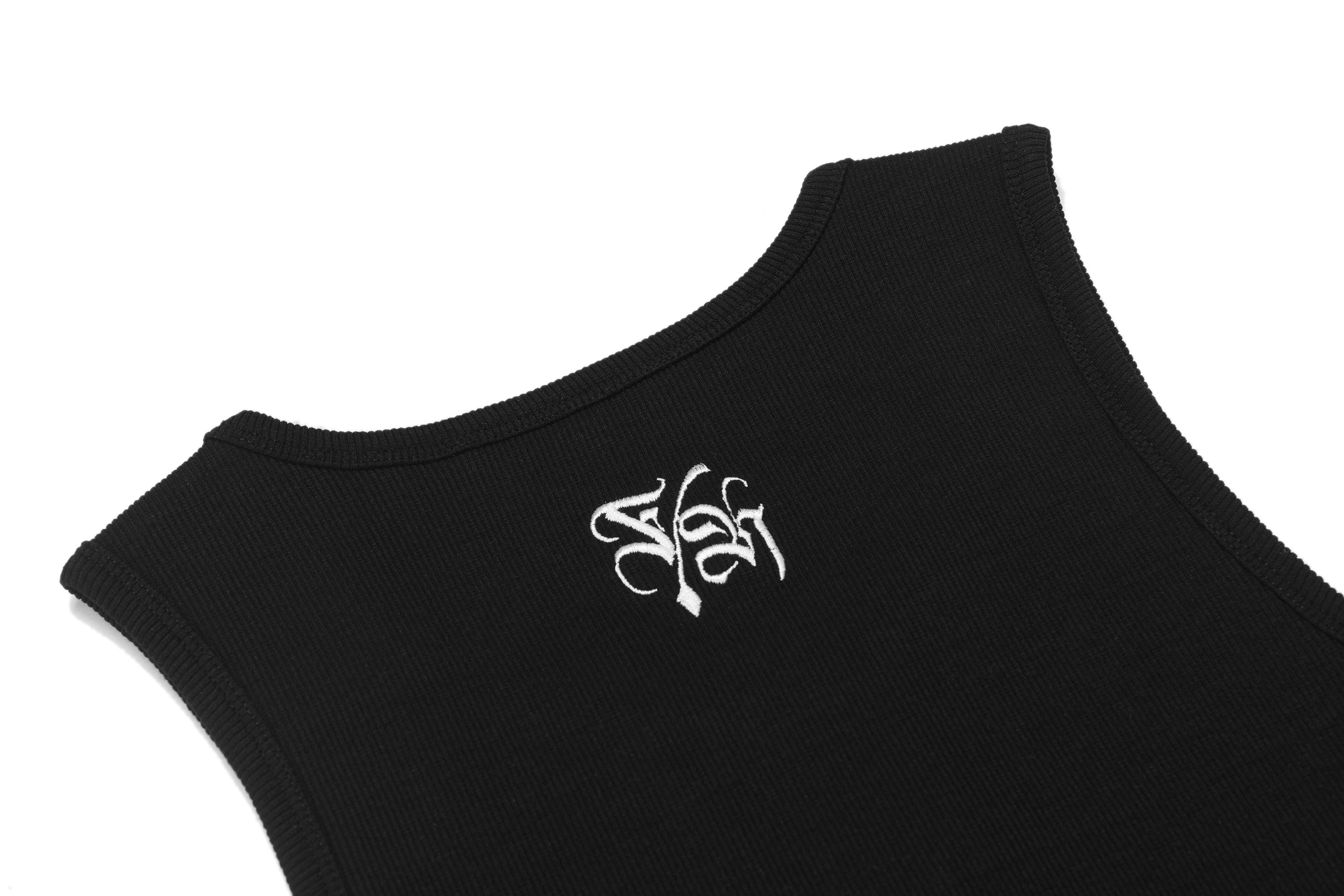 Black Chicano Ink Tank Top
