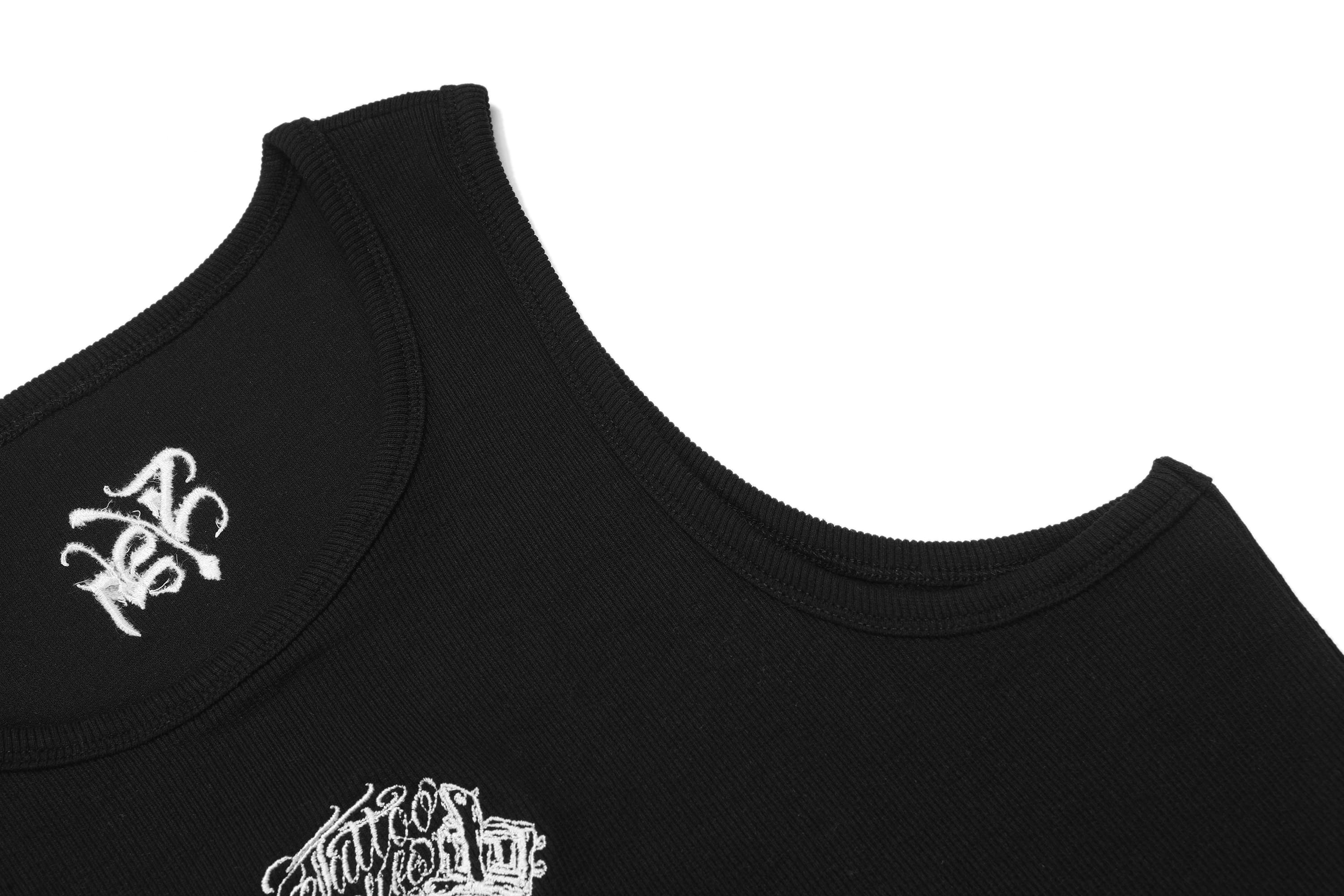 Black Chicano Ink Tank Top