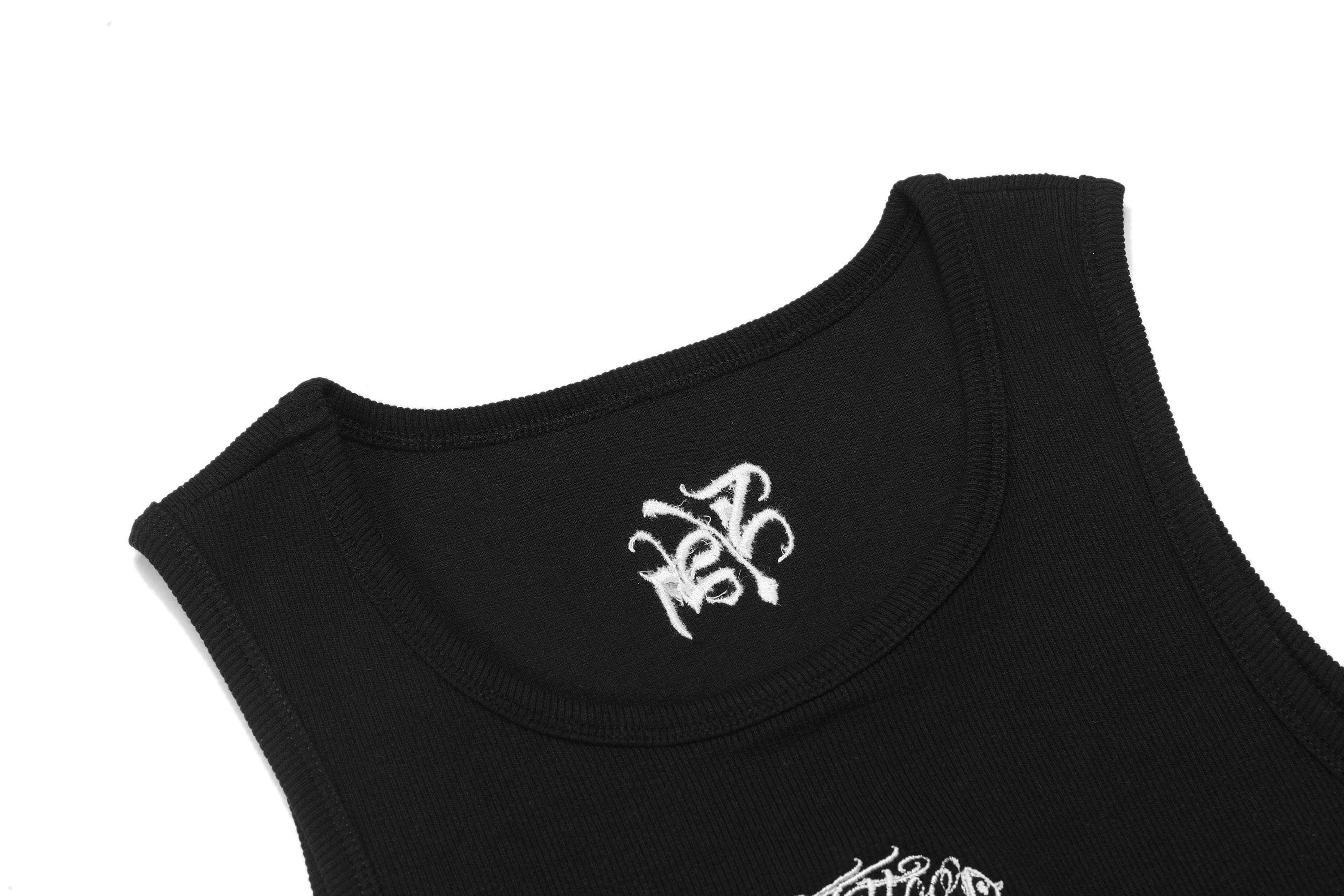 Black Chicano Ink Tank Top