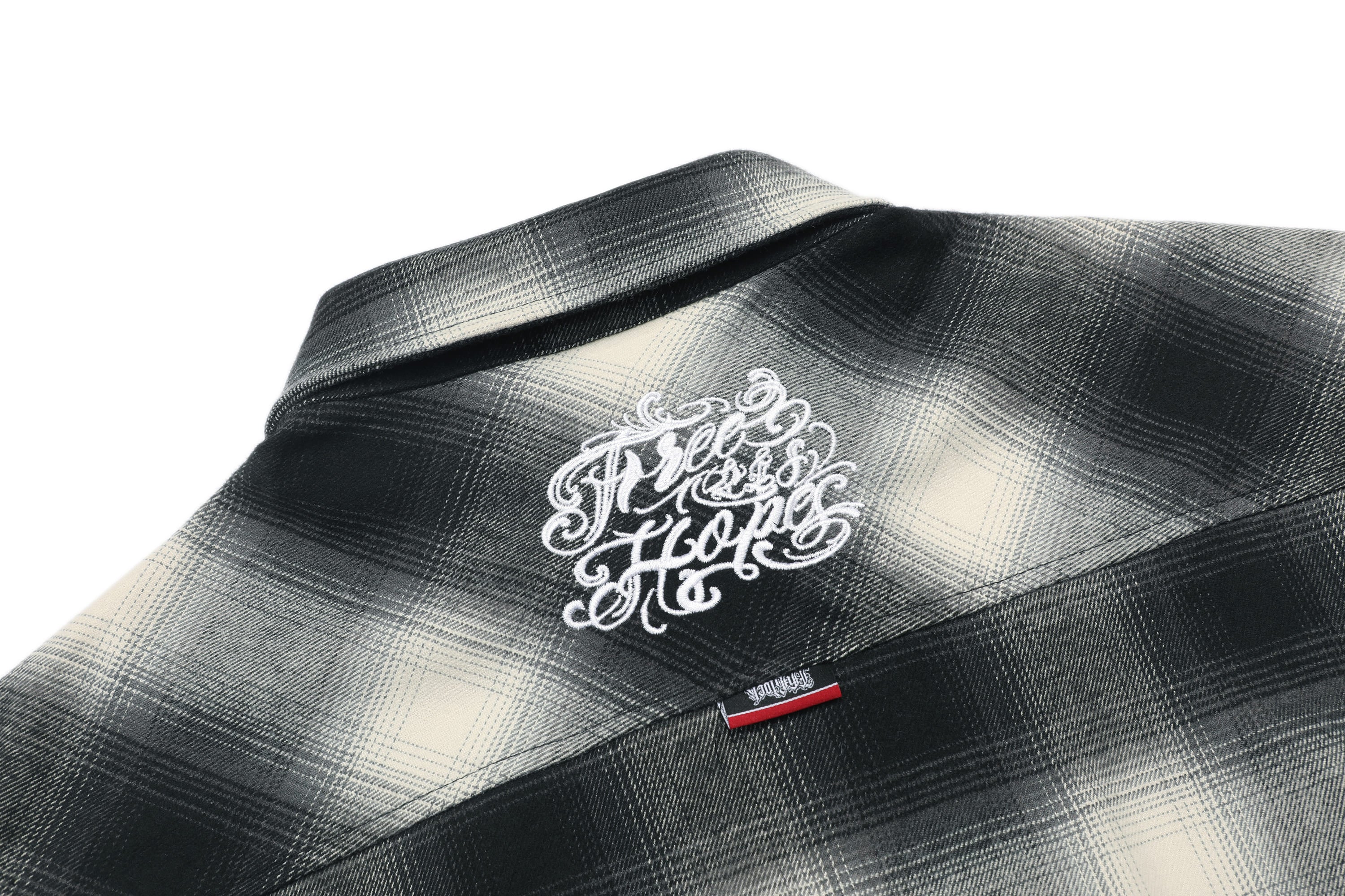 Charcoal Plaid Chicano Shirt