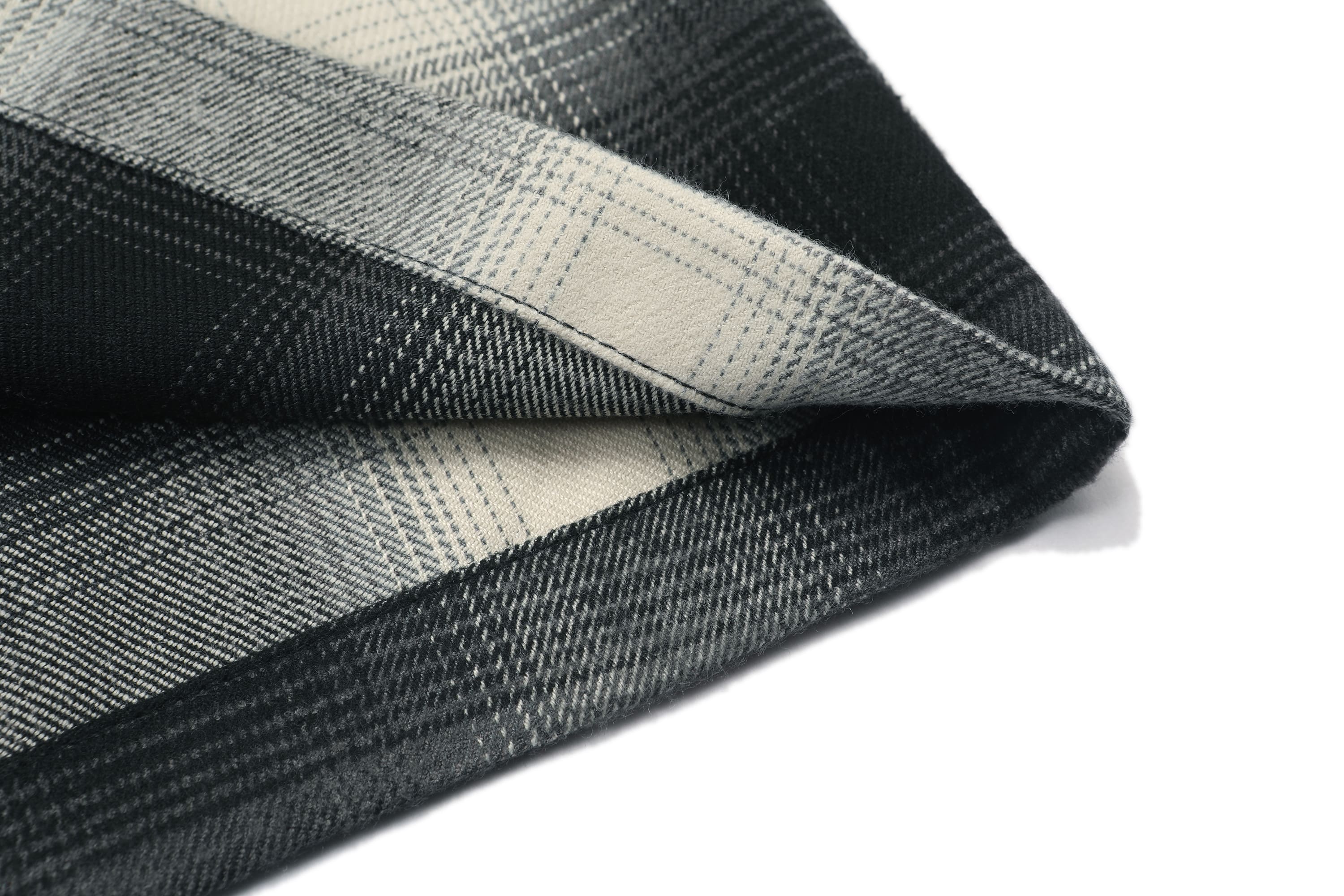 Charcoal Plaid Chicano Shirt