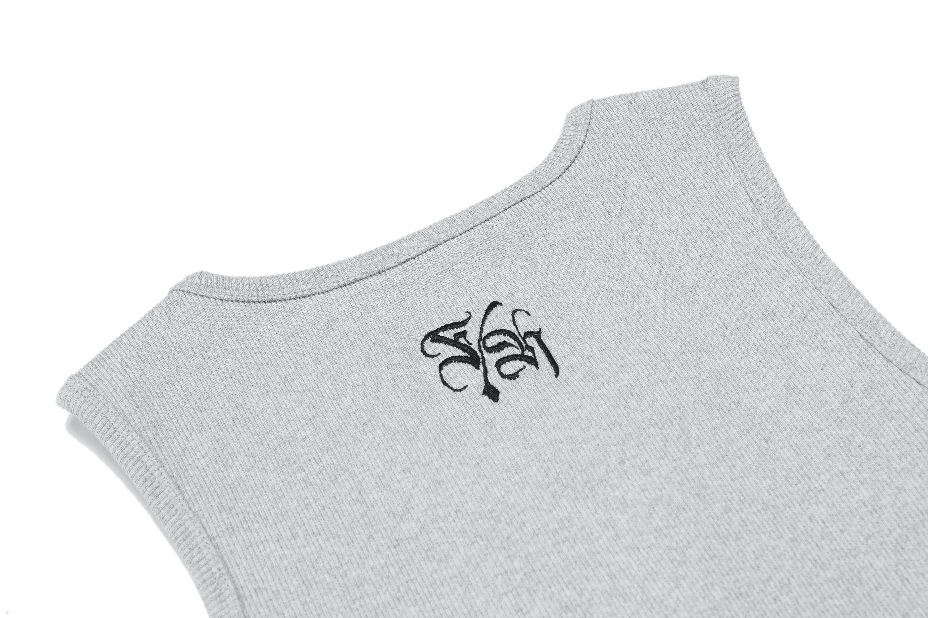 Grey Chicano Ink Tank Top