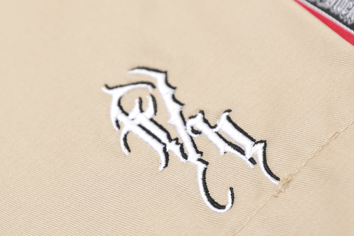 Beige West Coast Shorts