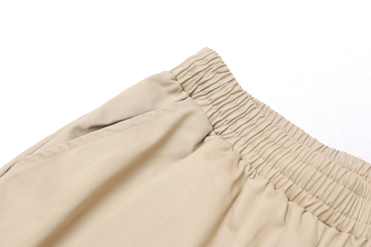 Beige West Coast Shorts
