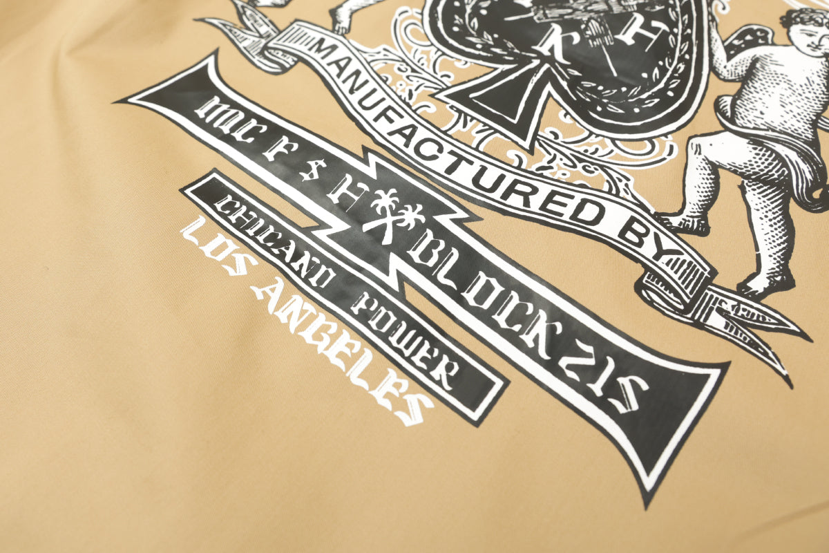 Beige Mexican Chicano Shirt