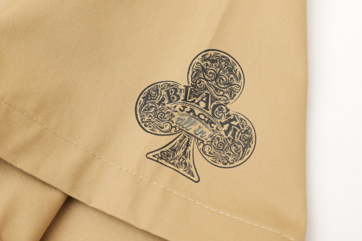 Beige Mexican Chicano Shirt