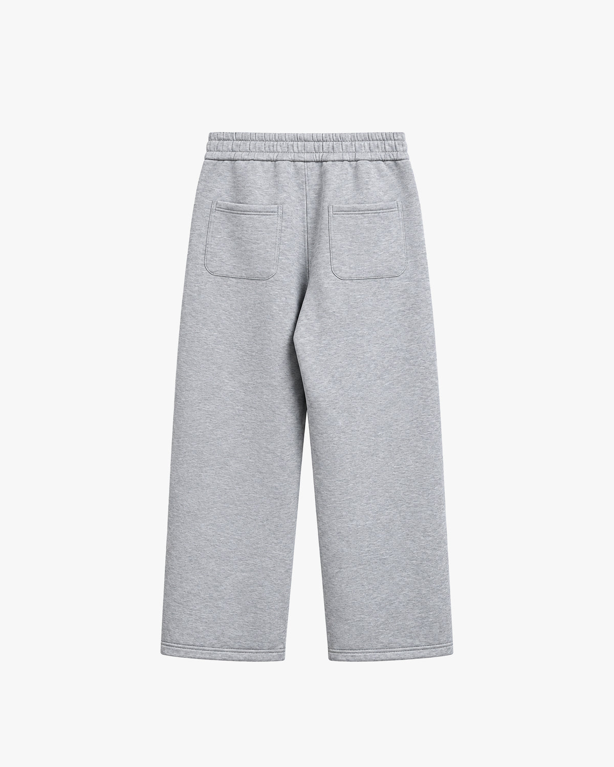 Essential Wide Leg Sweatpants - Light Grey