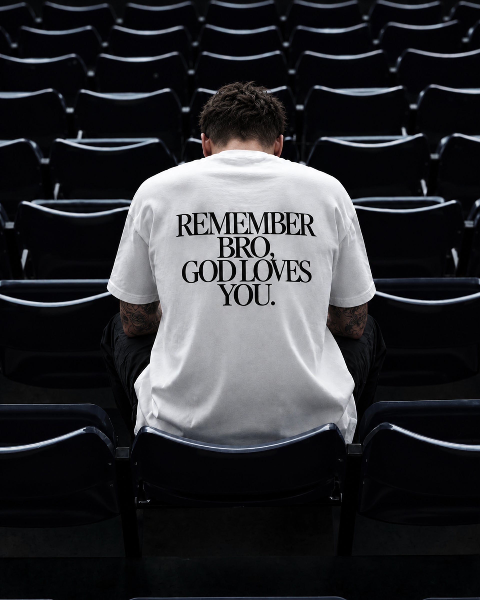 God Oversized Tee - White