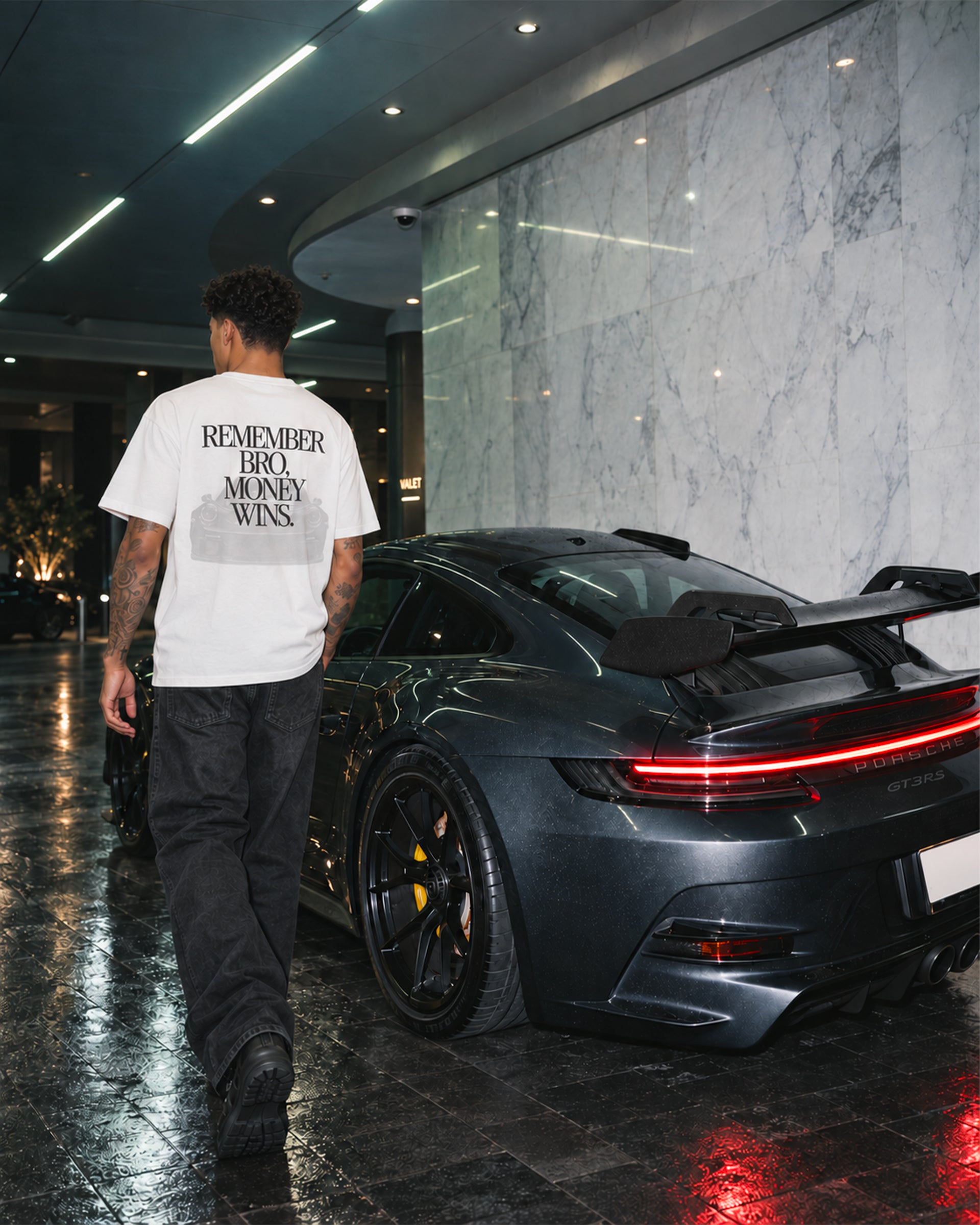 Money Wins Oversized Tee - Limited Edition