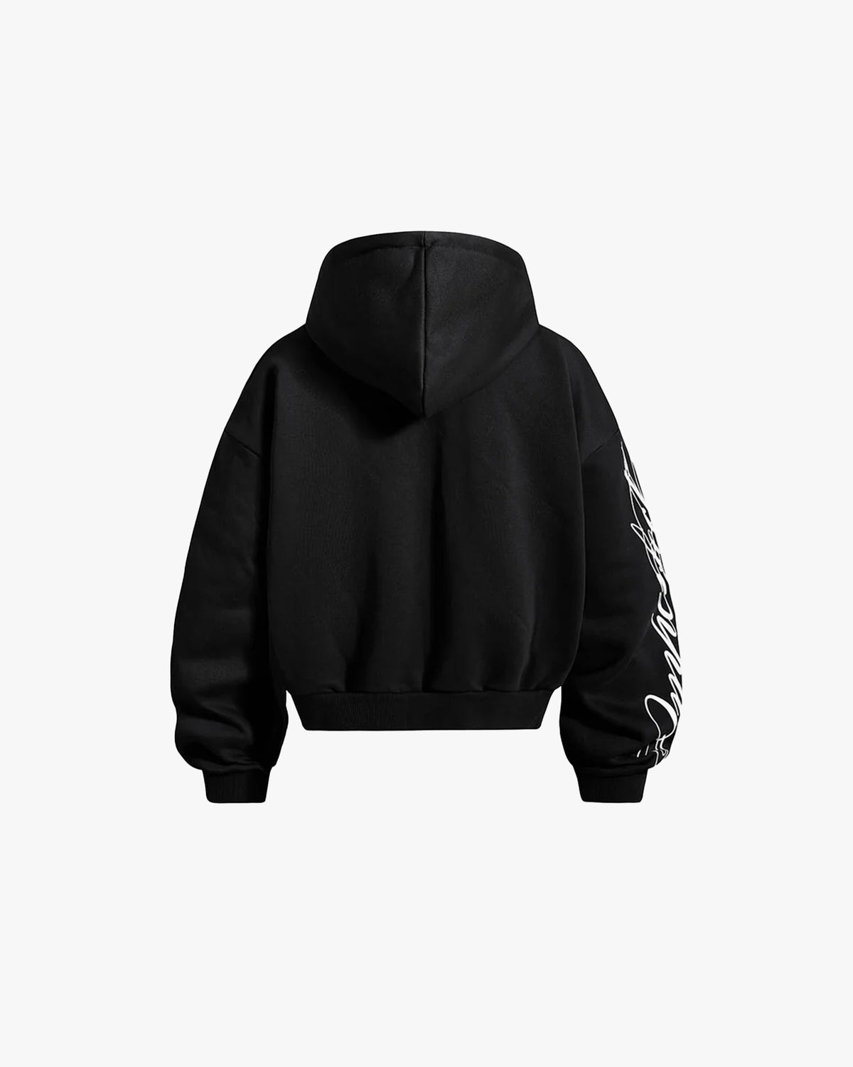 Script Hoodie – Black