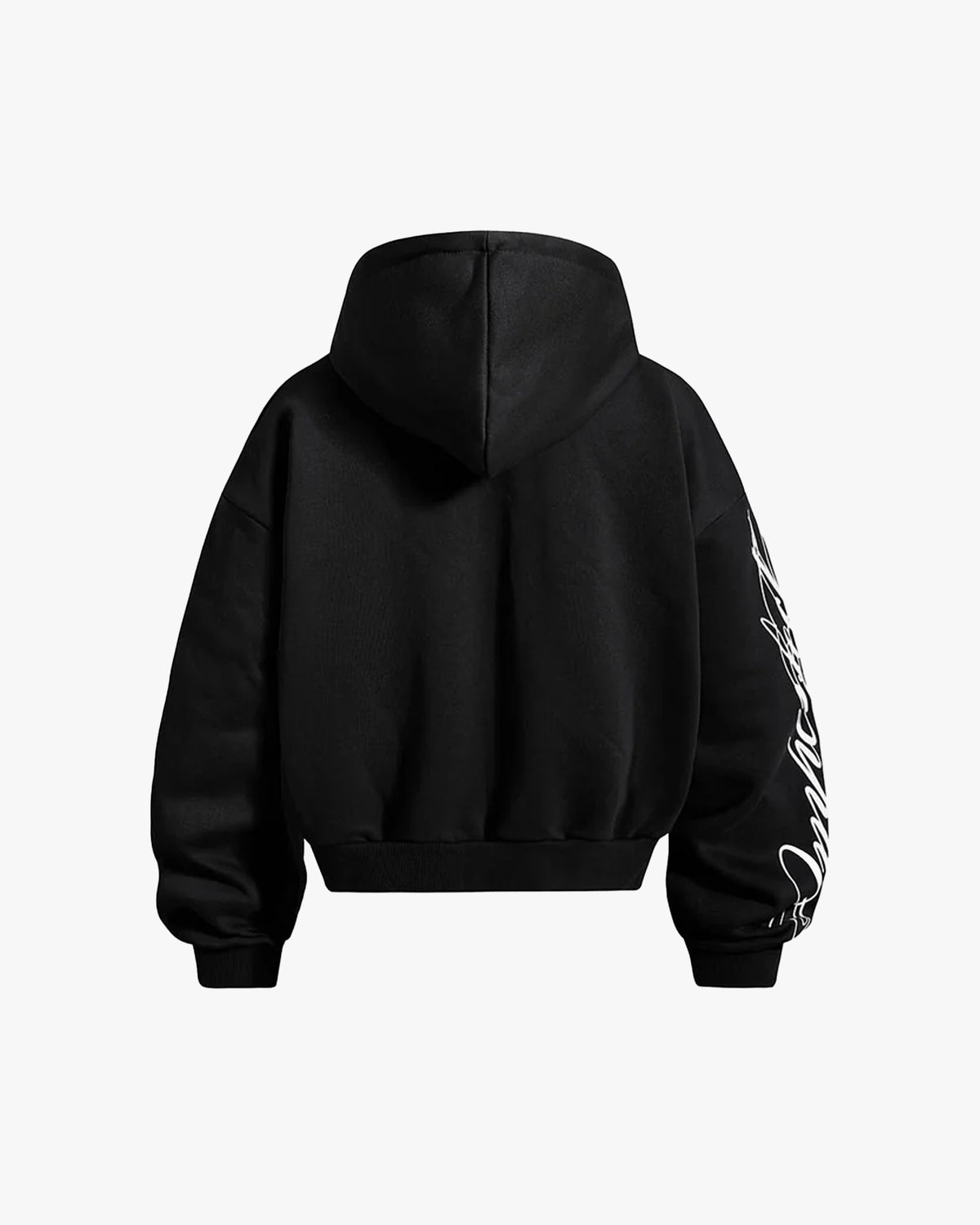Script Hoodie – Black