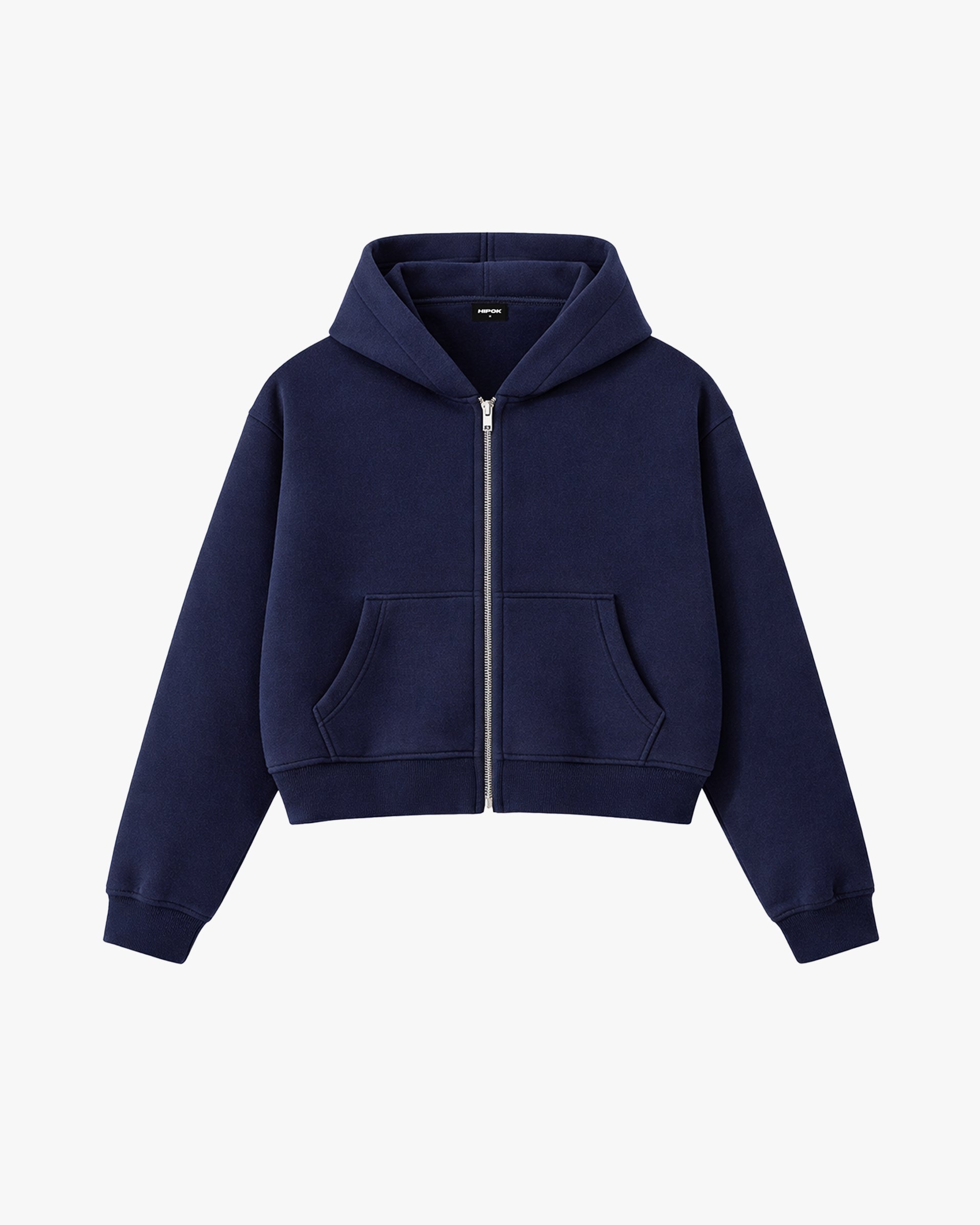 Zip Hoodie – Boxy Fit
