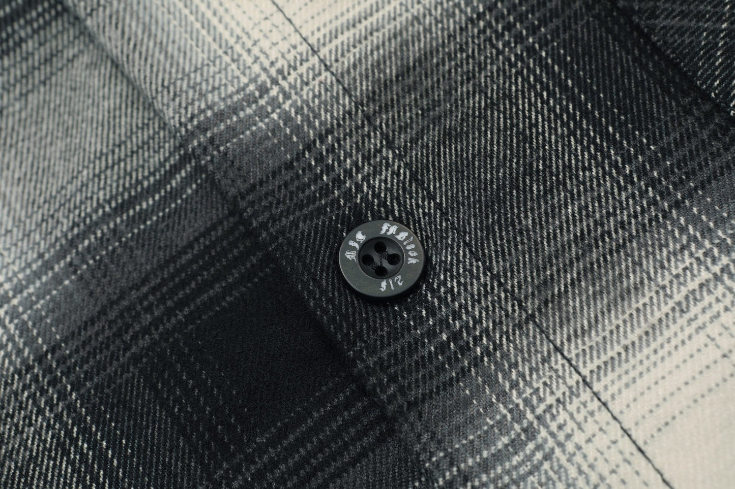 Charcoal Plaid Chicano Shirt - Hipok Brand