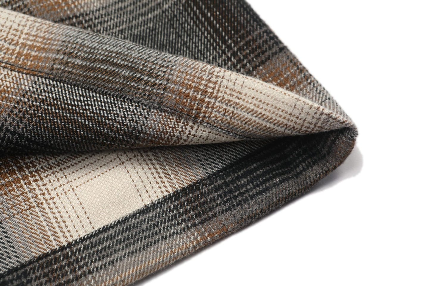Rust Plaid Chicano Shirt - Hipok Brand