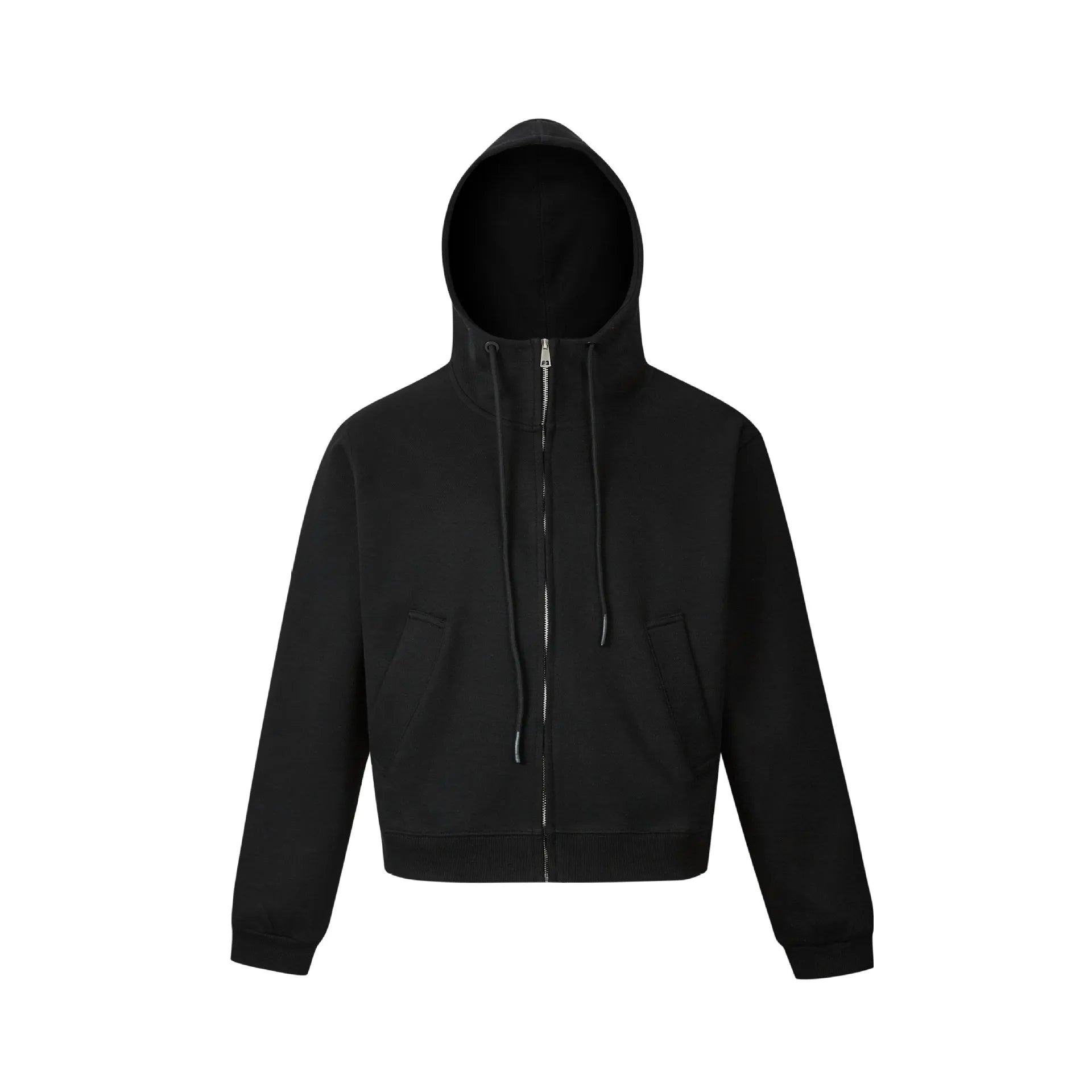 Black Zip-up Hoodie