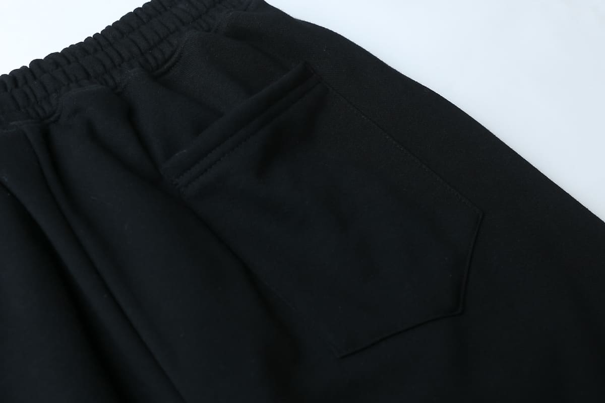 Black Chicano Lettering Shorts