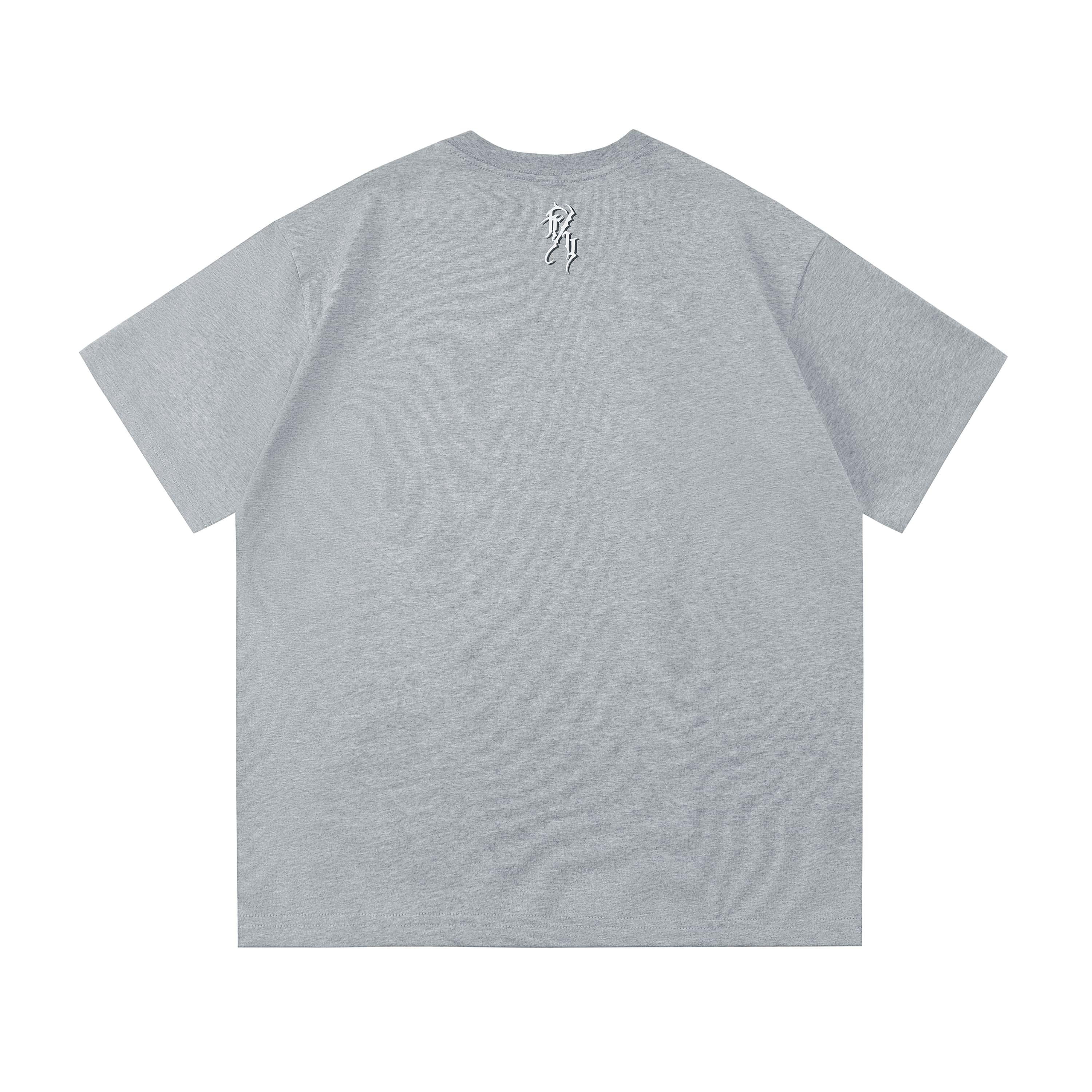 Grey Chicano Lettering T-Shirt