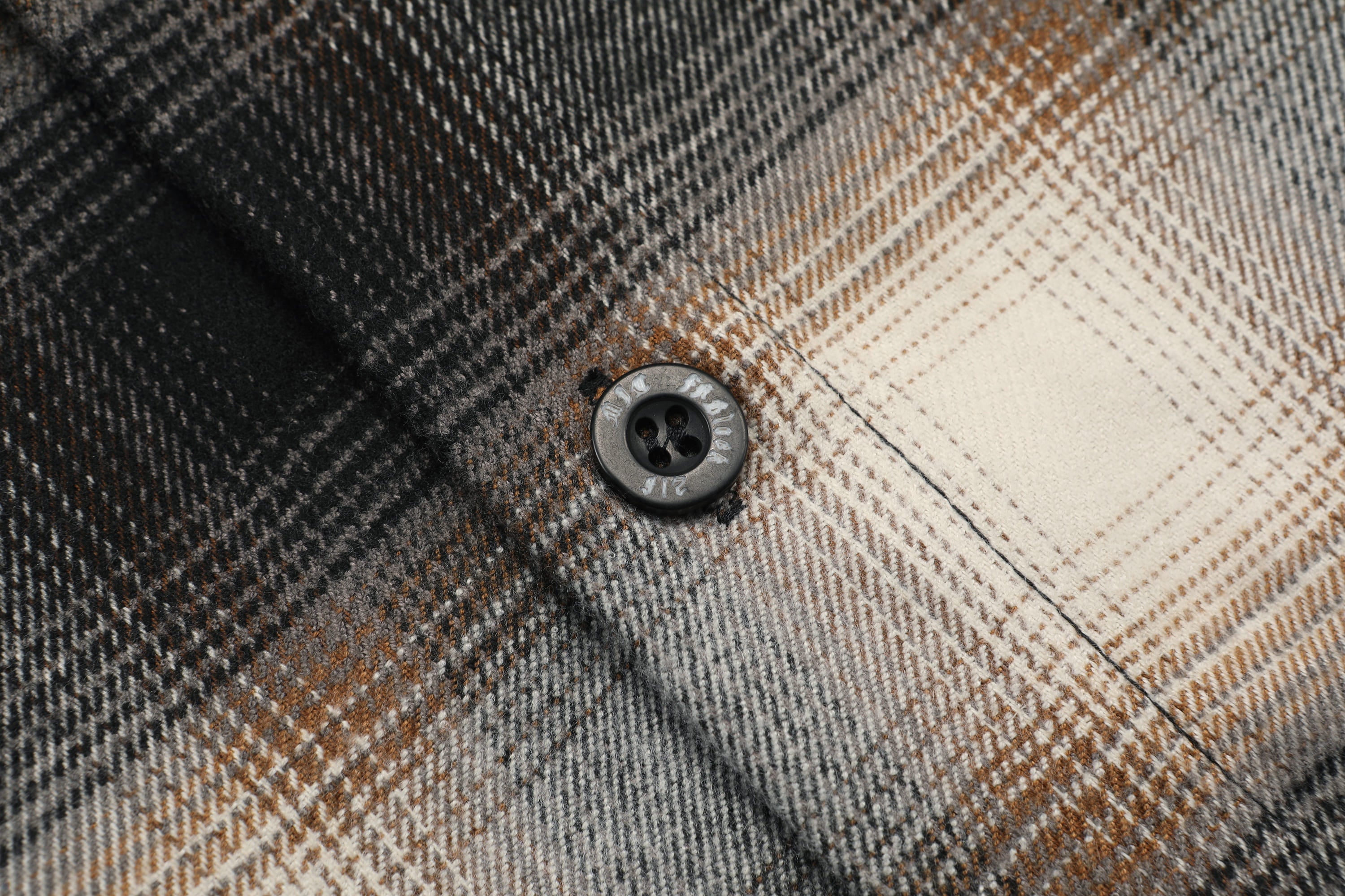 Rust Plaid Chicano Shirt