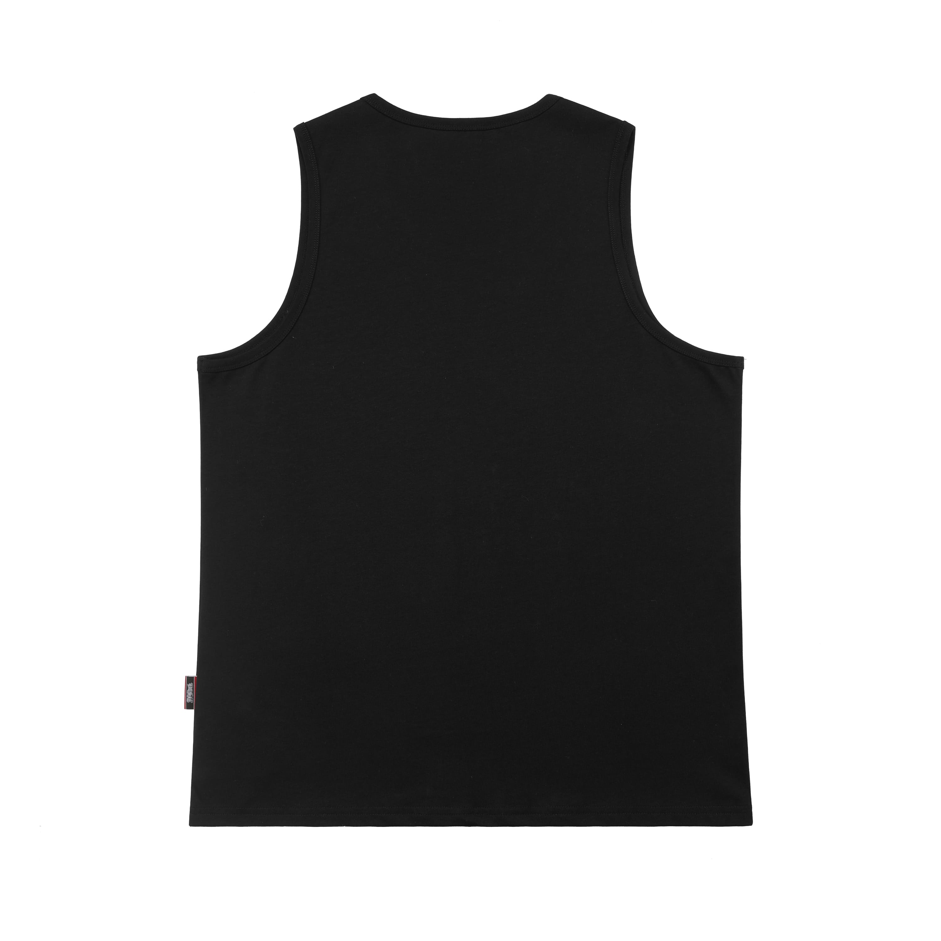 Black Chicano Lettering Tank Top