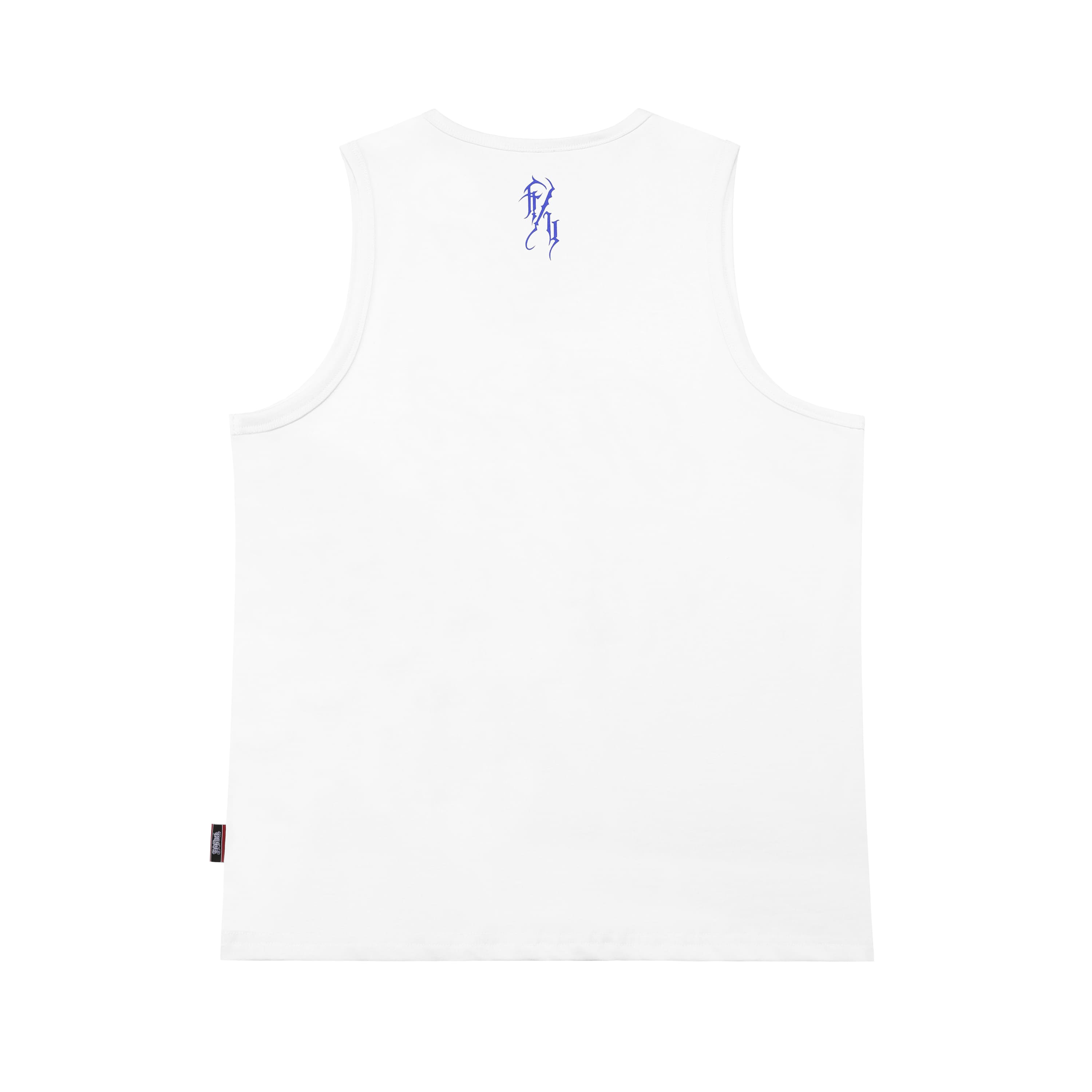 White Chicano Lettering Tank Top v2
