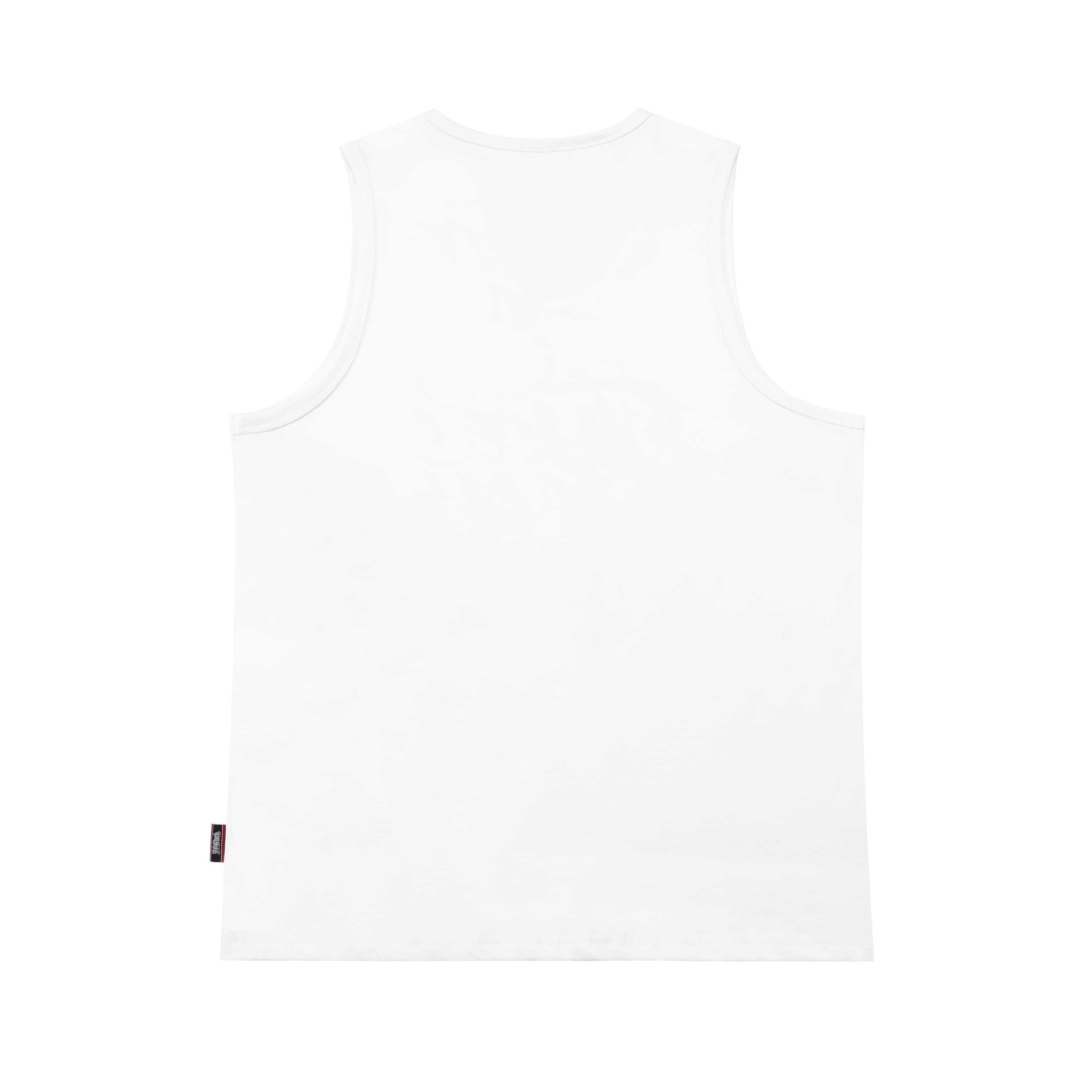 White Chicano Lettering Tank Top