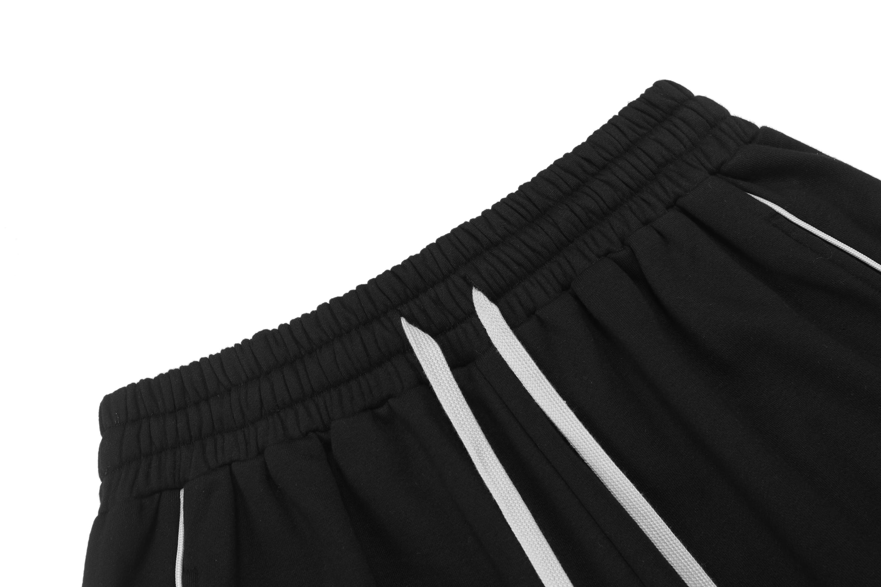 Black Lowlife Drip Shorts