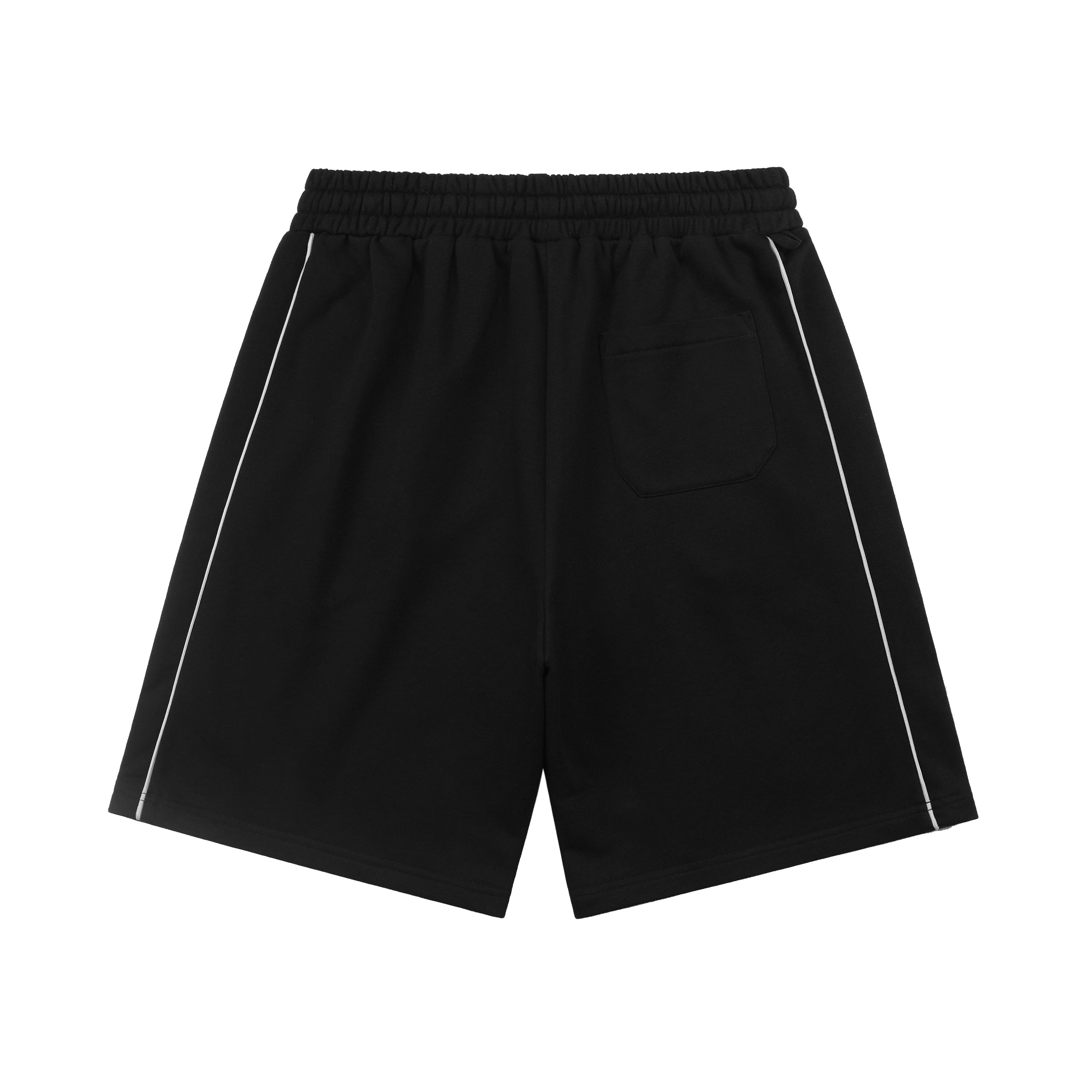 Black Lowlife Drip Shorts