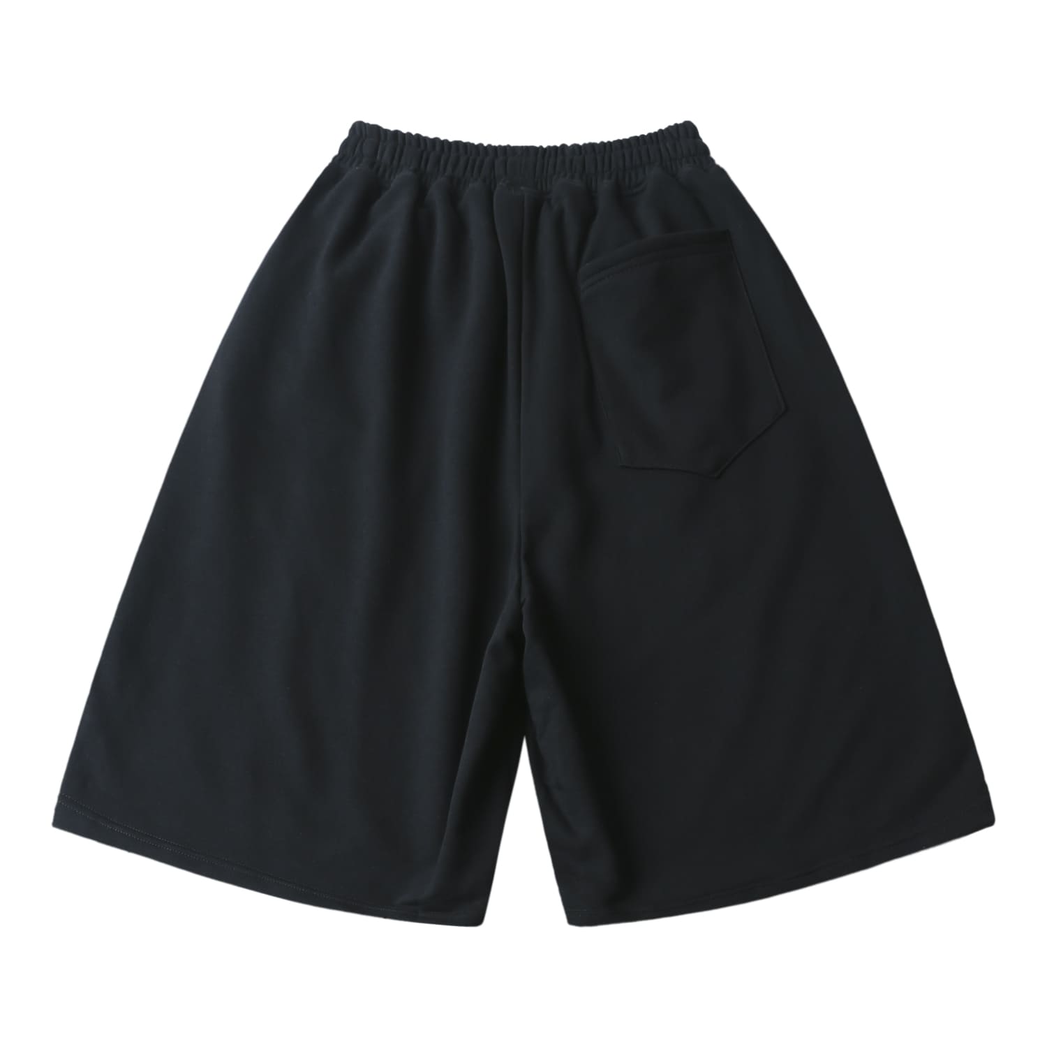 Black Chicano Lettering Shorts