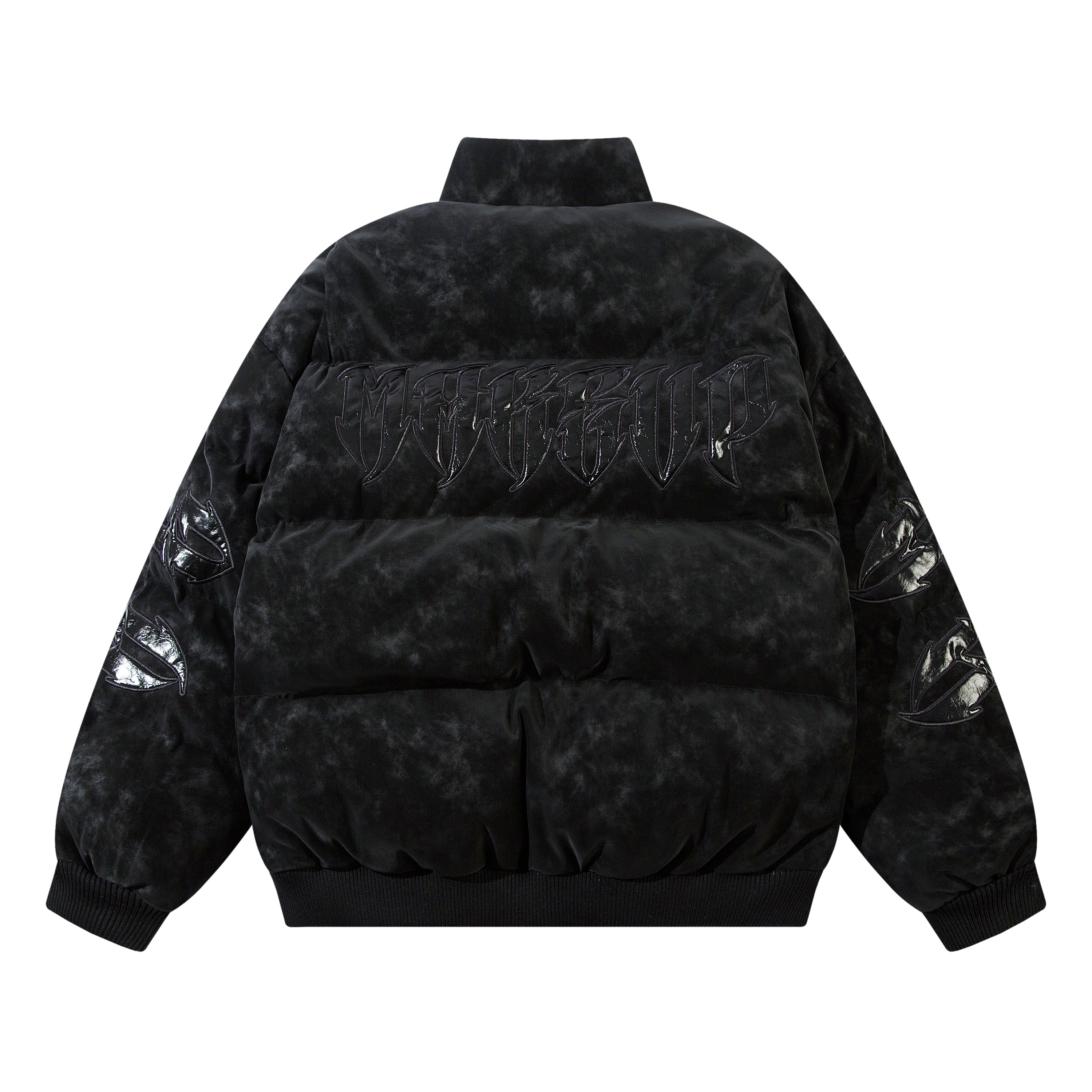 Washed Black Resilience Puffer Jacket