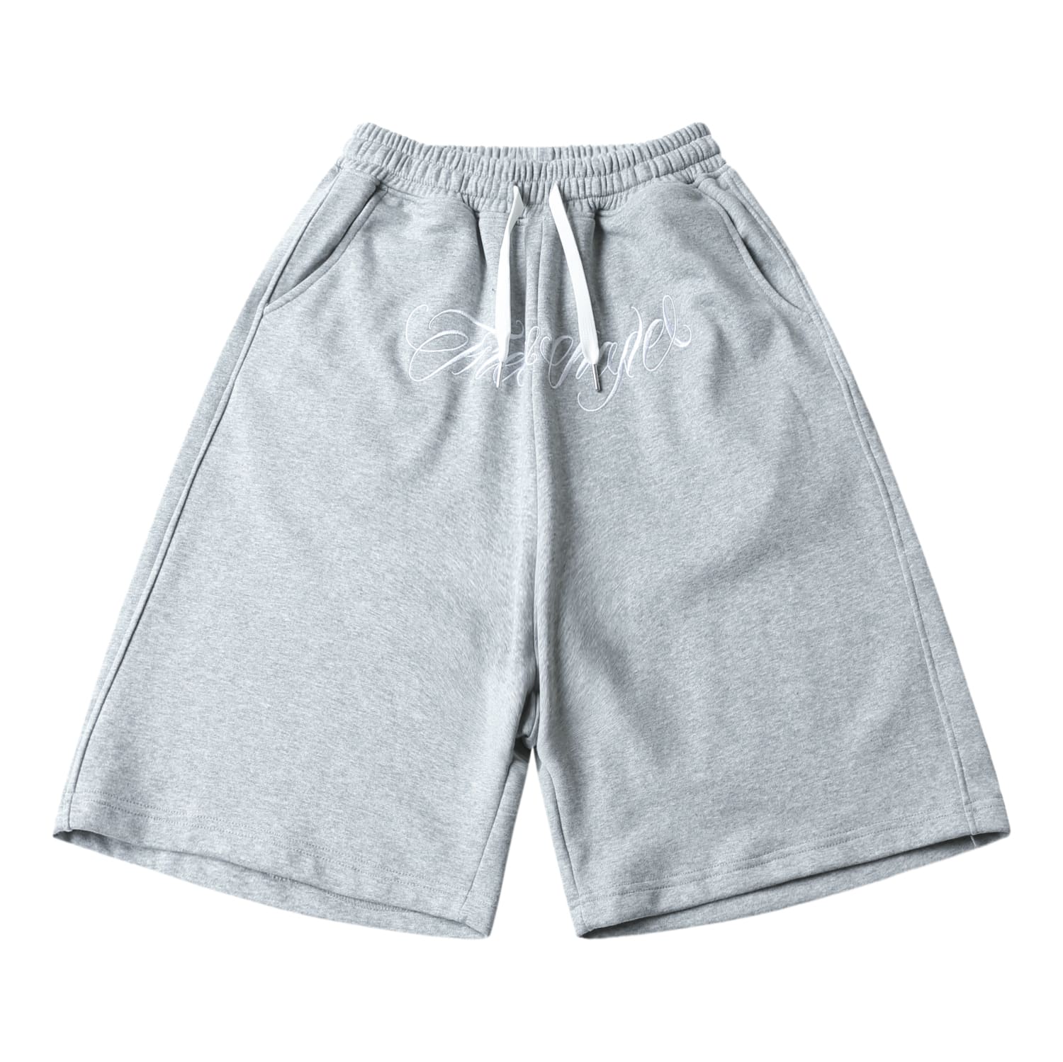 Grey Chicano Lettering Shorts