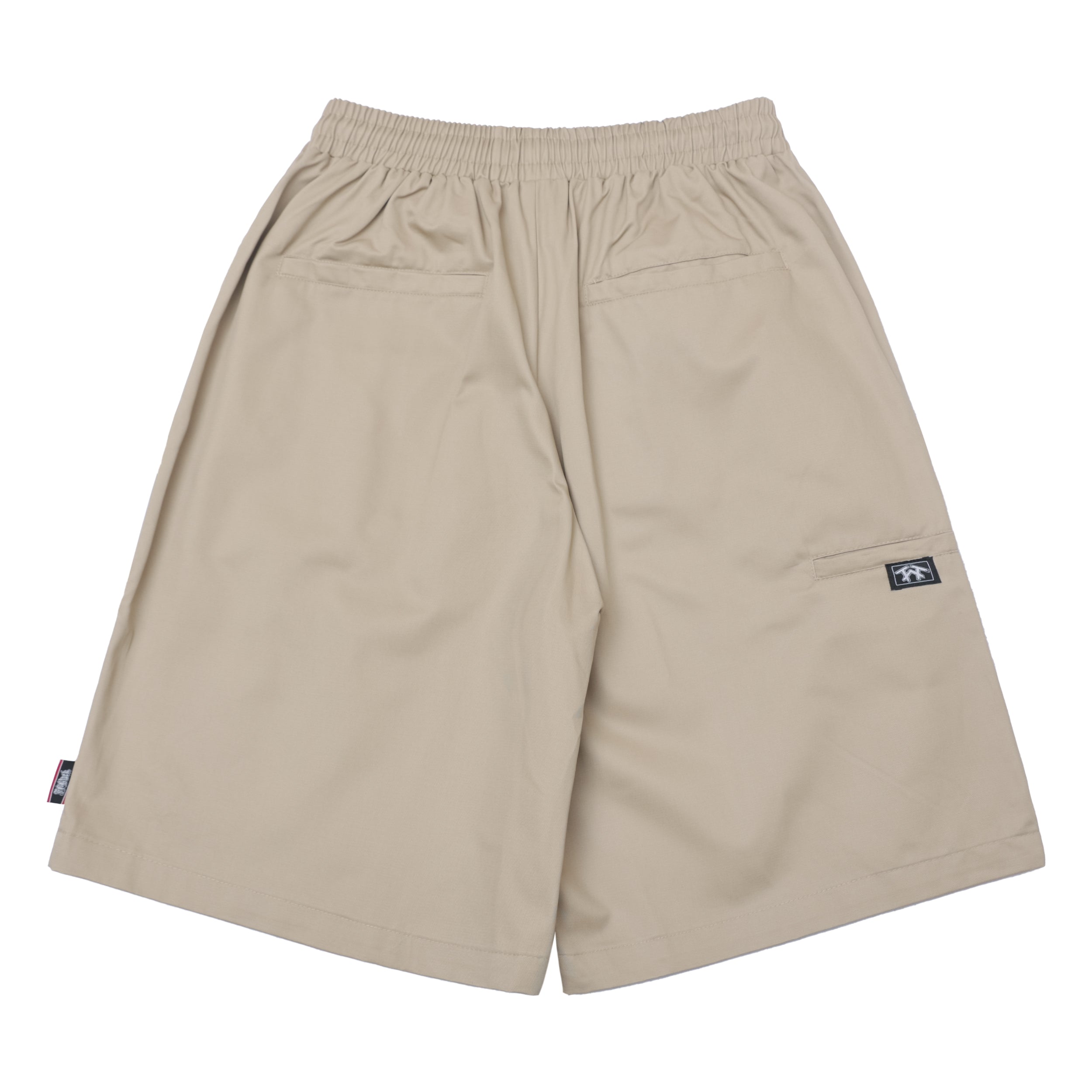Beige West Coast Shorts