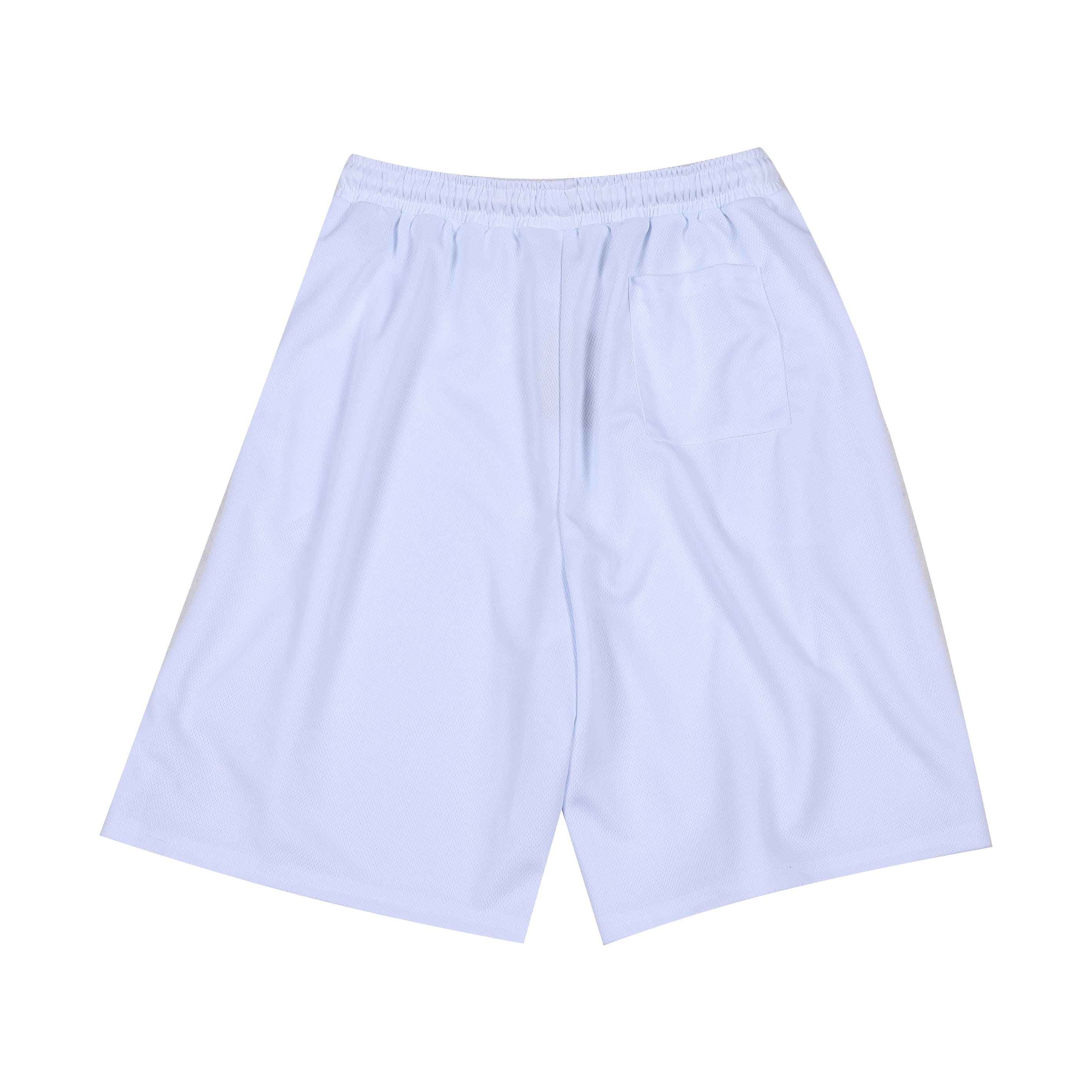 White Bulldog Mesh Shorts