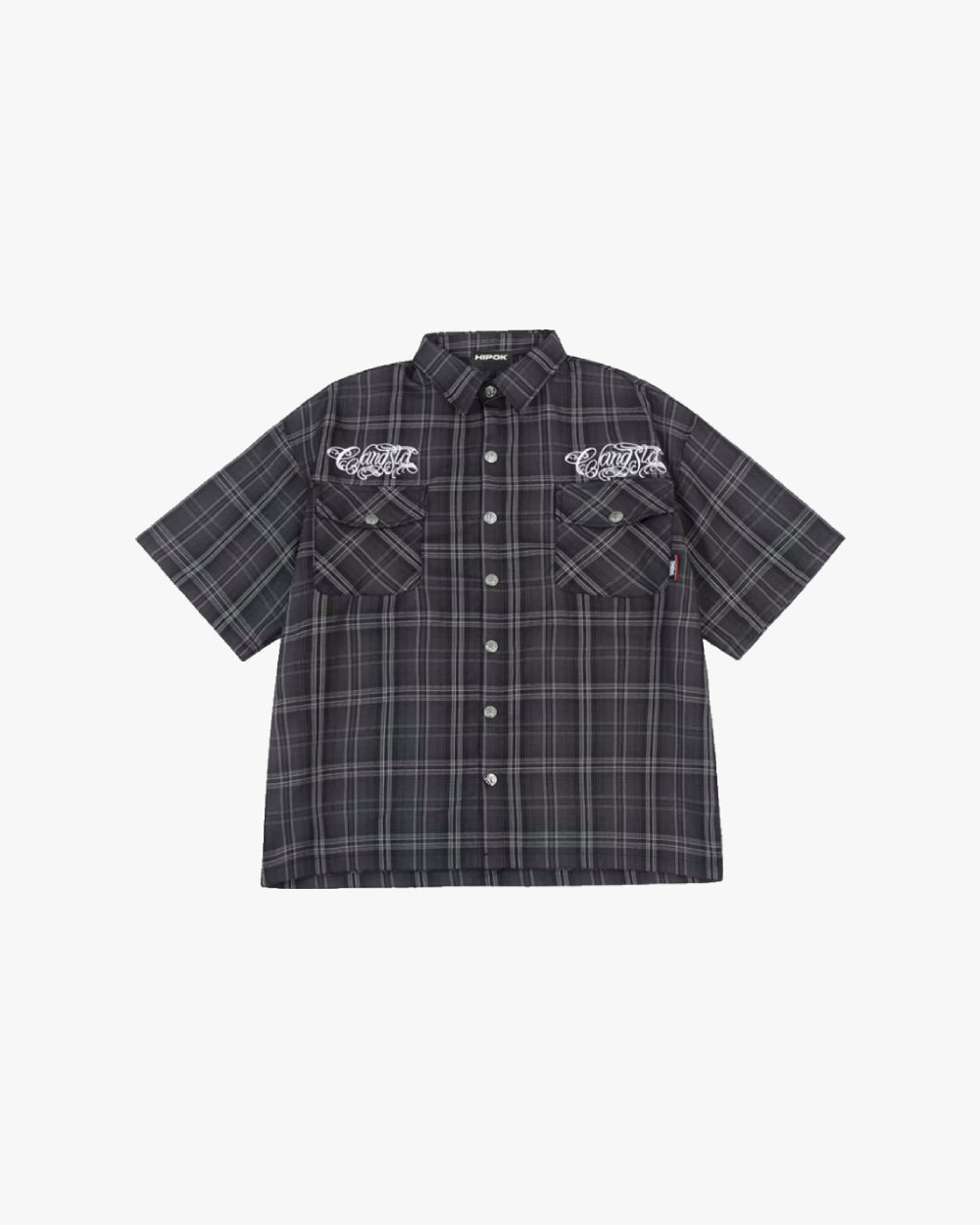 Black Gangster Shirt