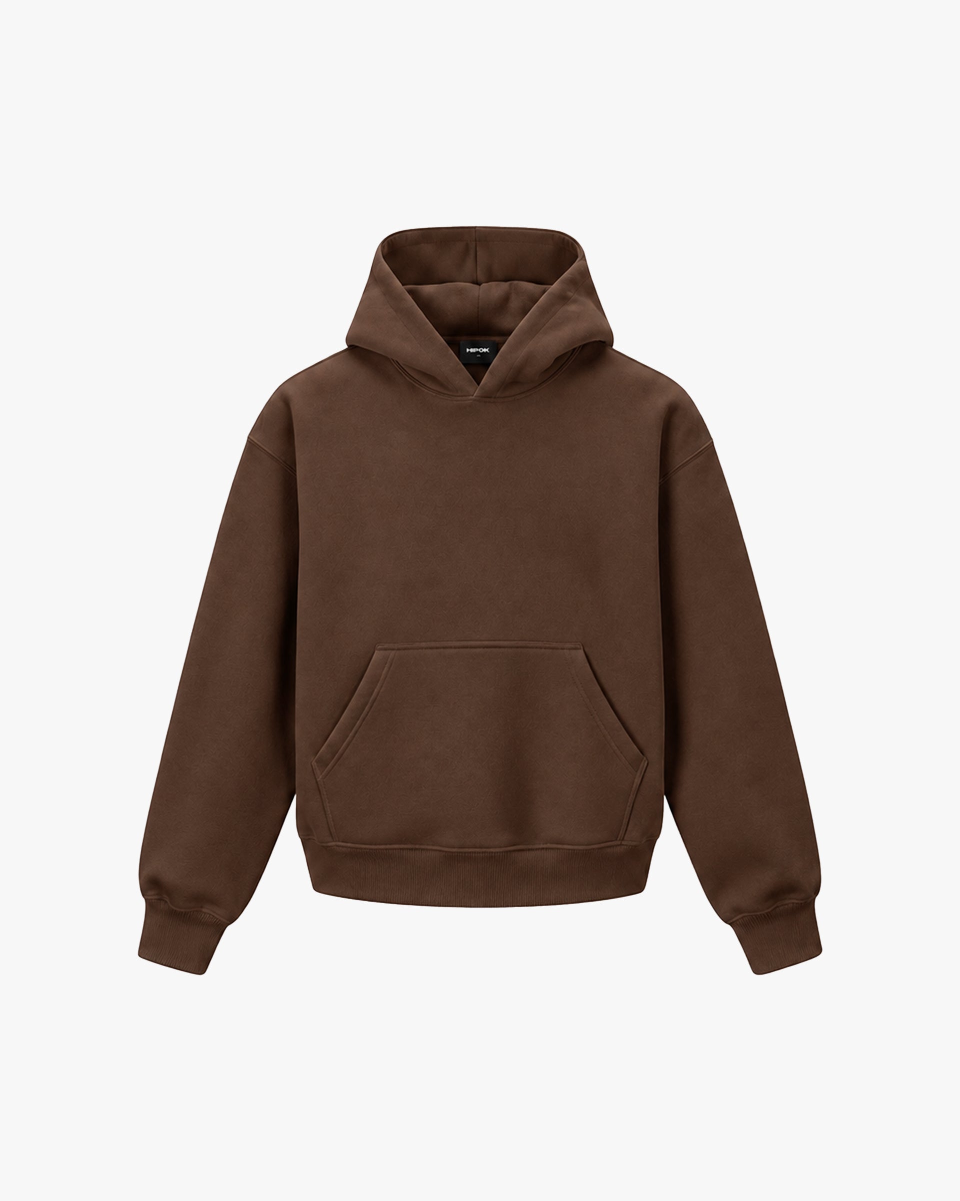 Essential Oversized Hoodie - Brown
