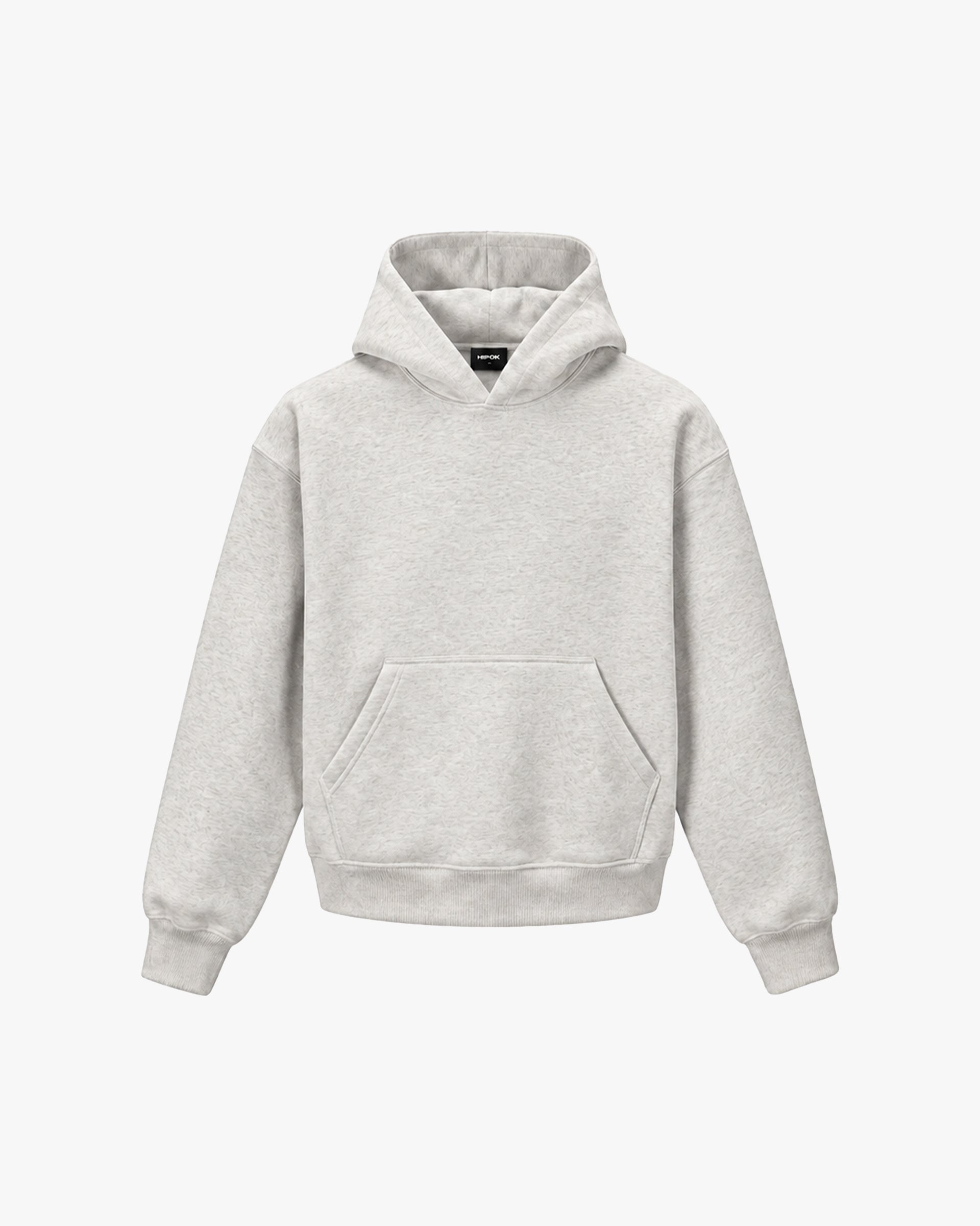 Essential Oversized Hoodie - Oatmeal Grey