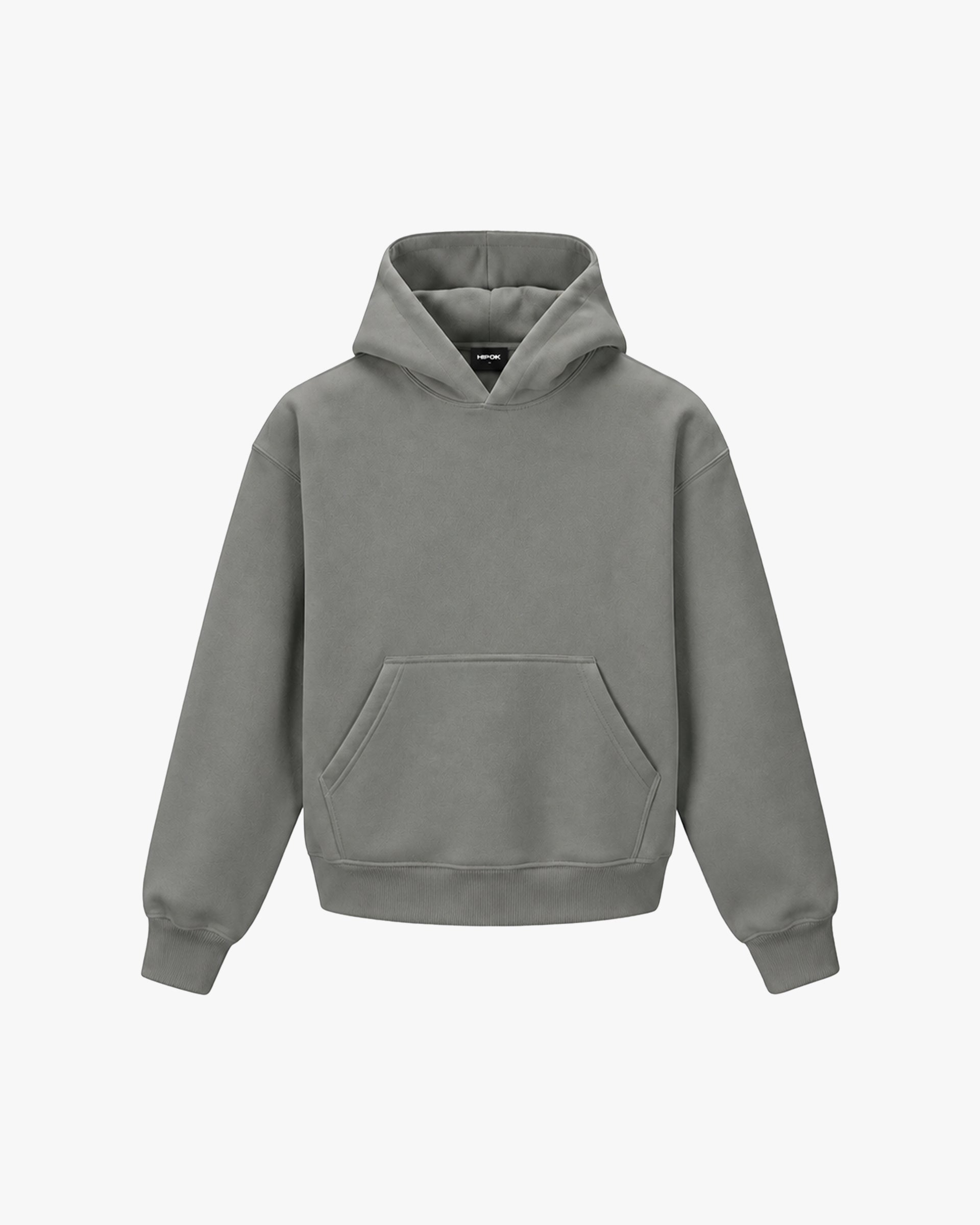 Essential Oversized Hoodie - Oyster Grey