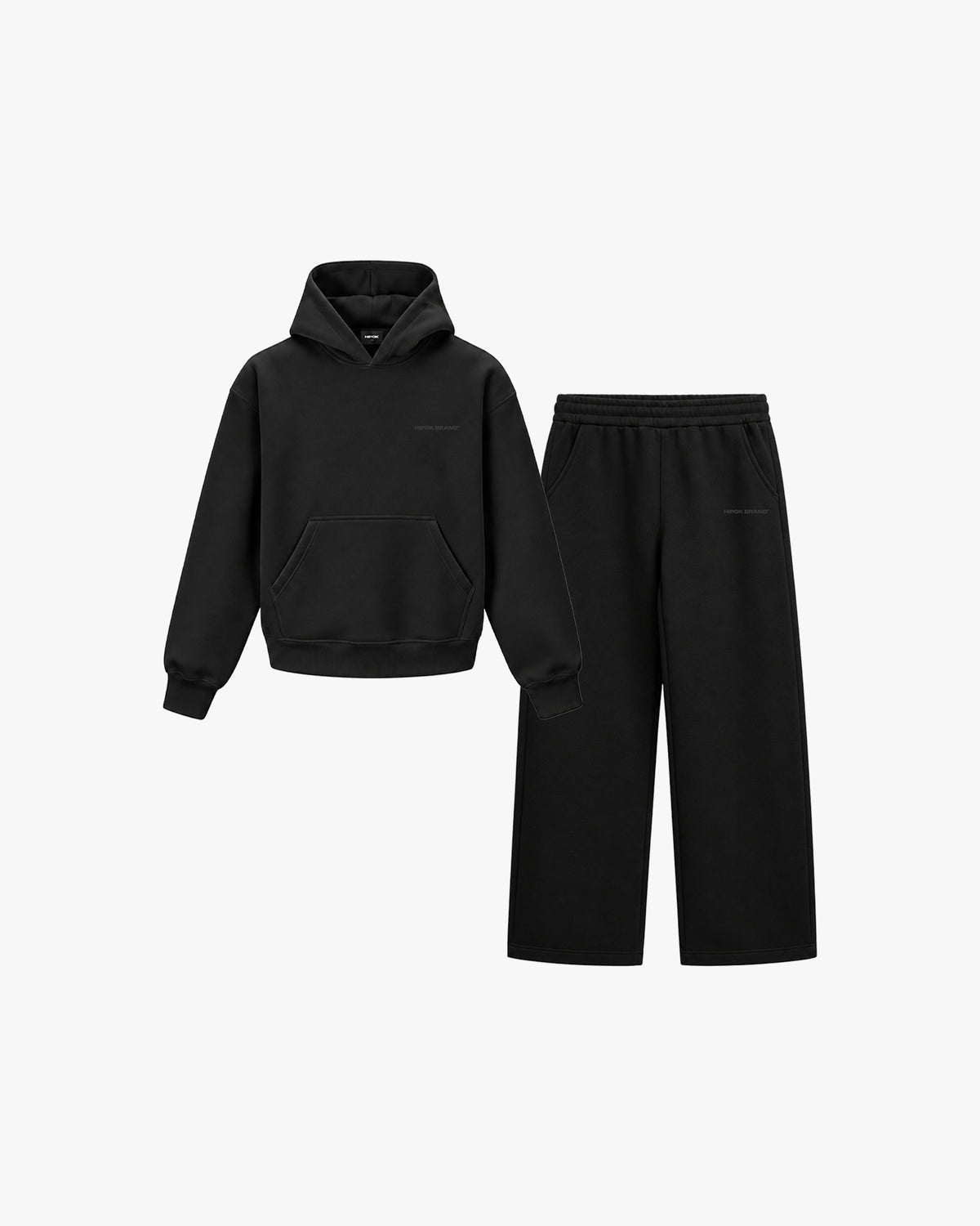 Essential Wide Leg Set – Black