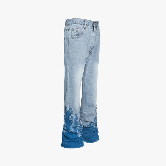 Flame Flare Denim