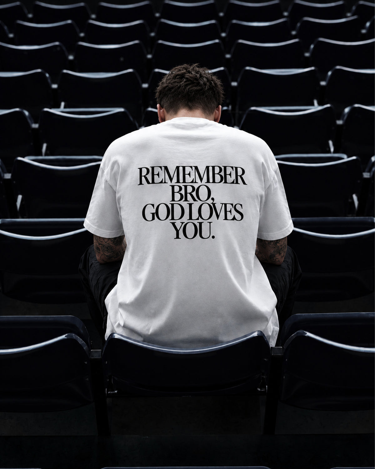 God Oversized Tee - White