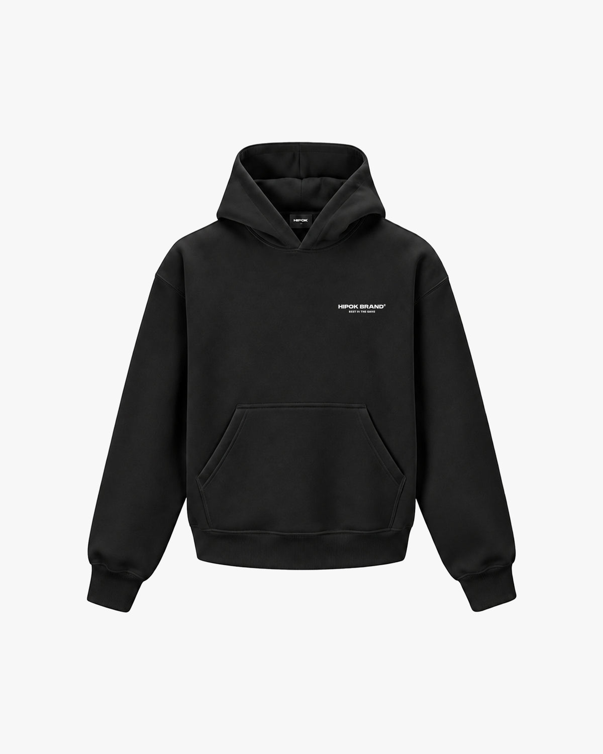 Felpa con cappuccio oversize Game – Nera