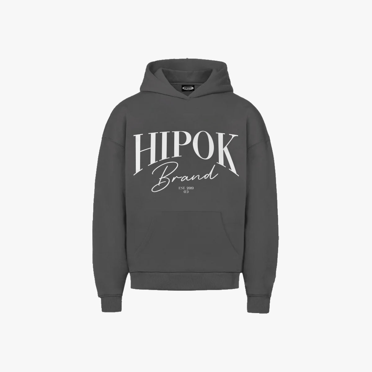 Dark Grey Hipok Logo Hoodie