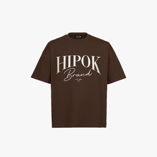 Brown Hipok Logo T-Shirt