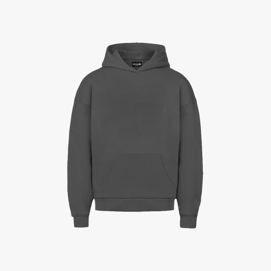 Dark Grey Basic Hoodie