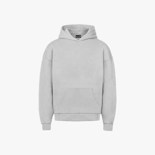 Grey Basic Hoodie