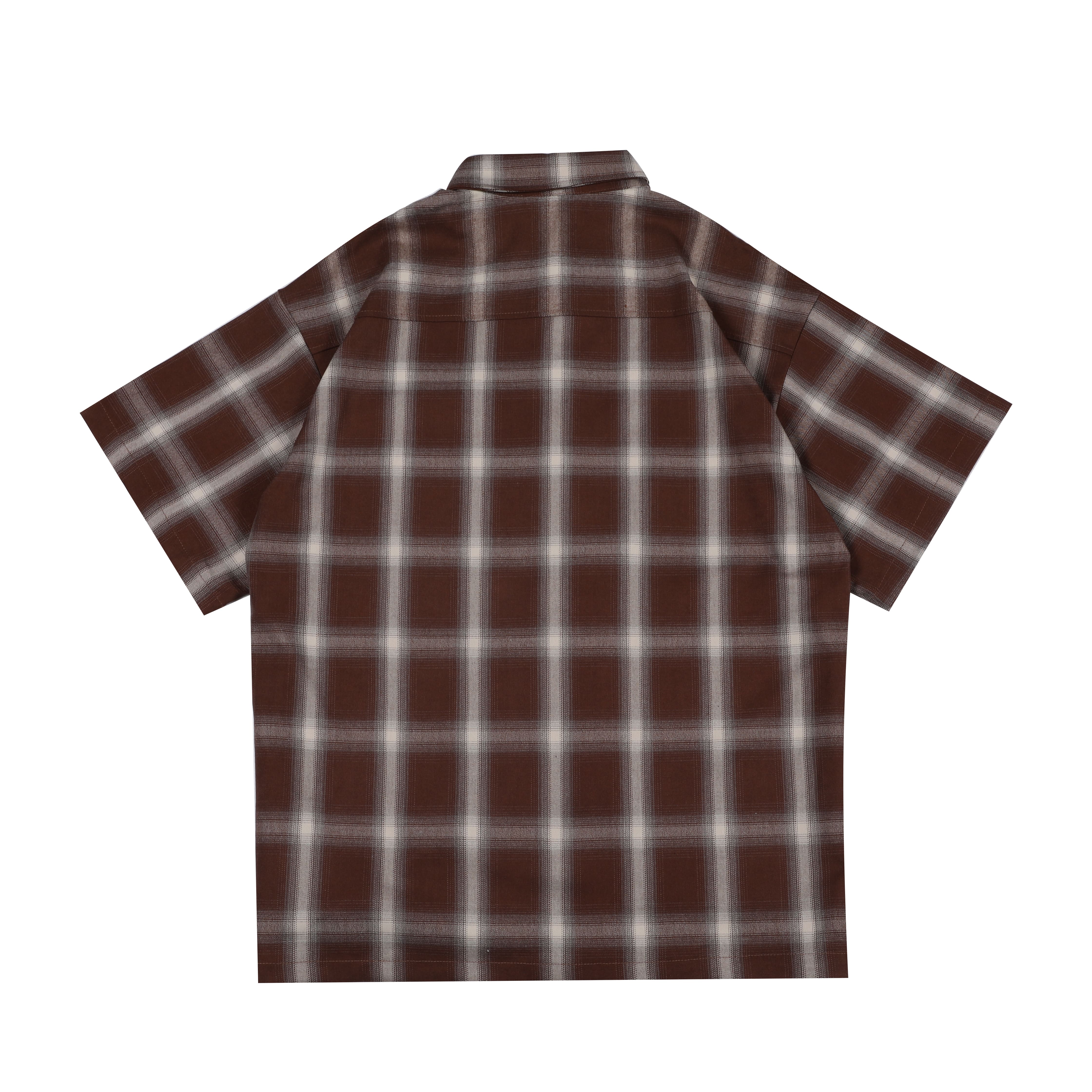 Brown Lowrider Check Shirt