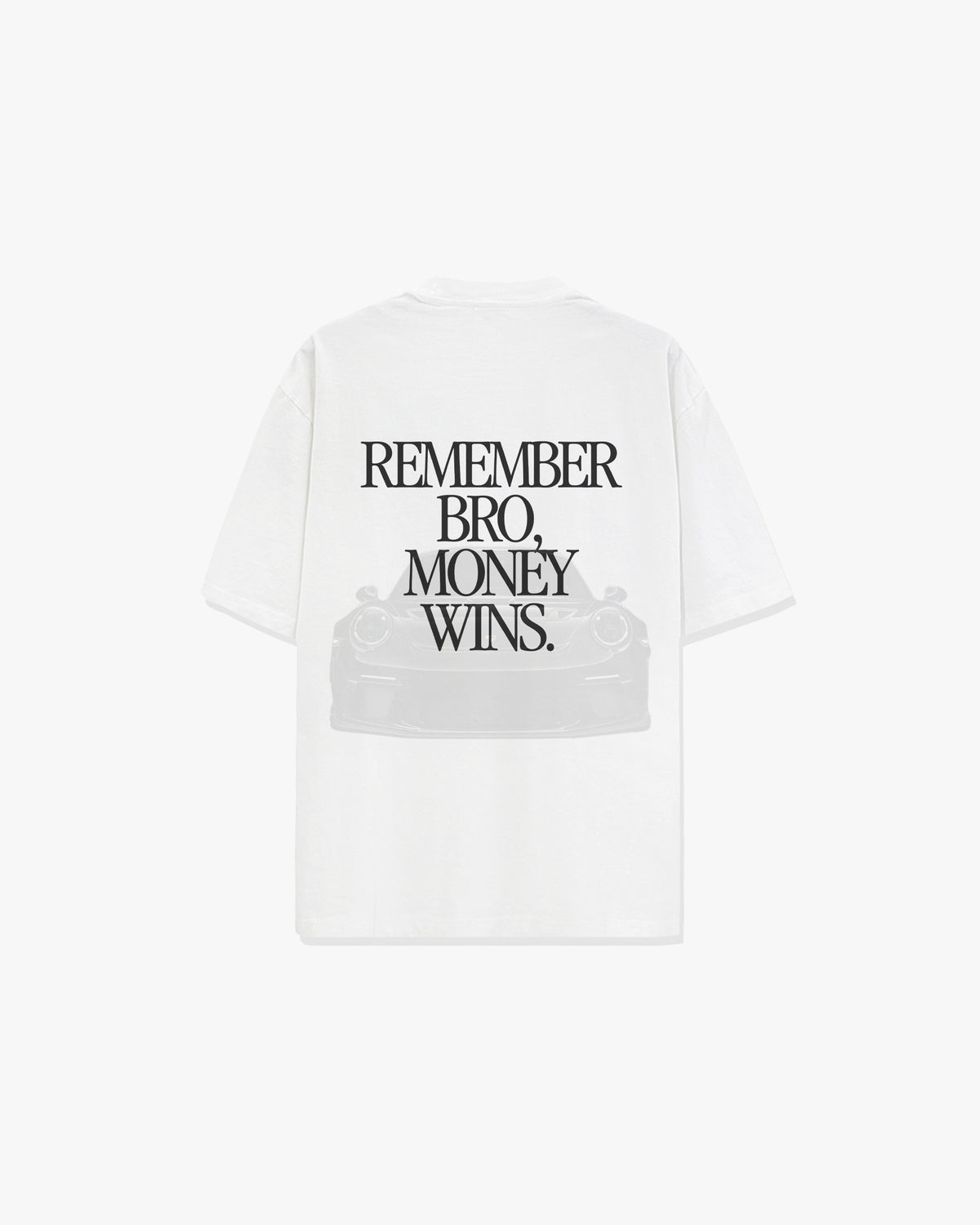 Money Wins Oversized Tee - Limited Edition